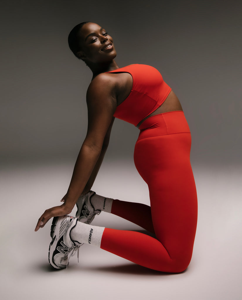 Buy Red Leggings for Women by MISSIVA Online