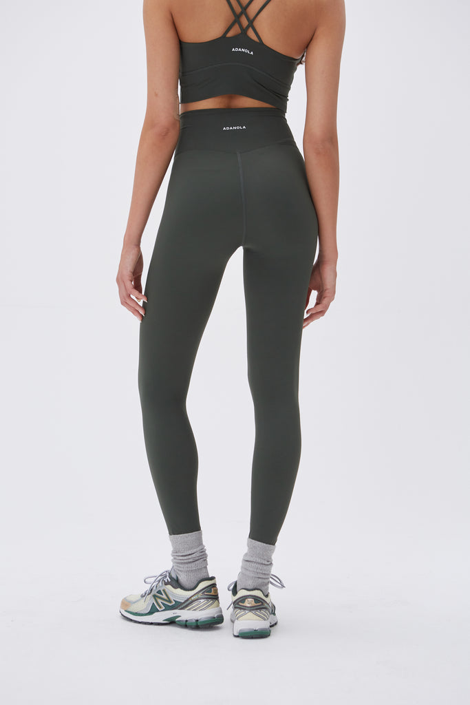 Buy Olive Leggings for Women by Tag 7 Plus Online