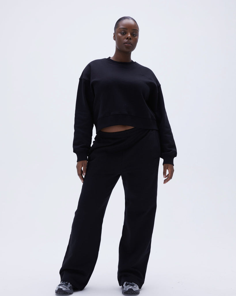 Boxy Sweatshirt Black