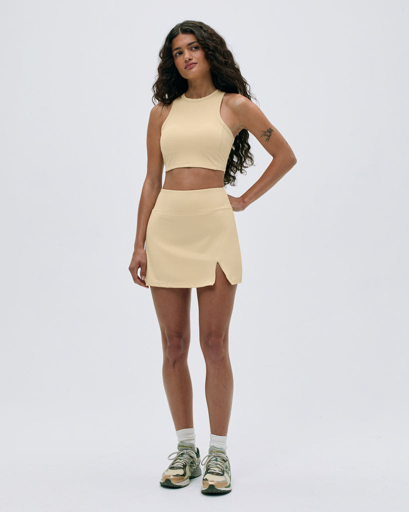 Ultimate A-line Tennis Skirt - Butter Yellow Ultimate A-line Tennis Skirt - Butter Yellow