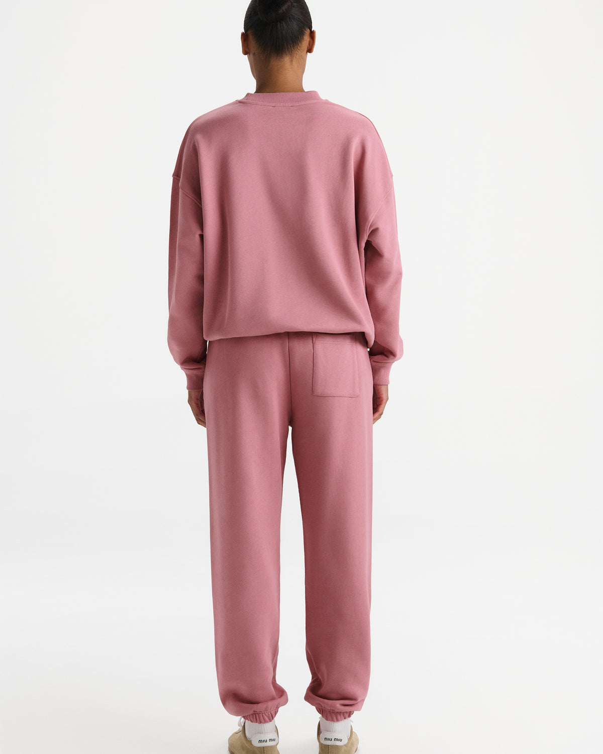 Cuffed Sweatpants - Dusty Pink