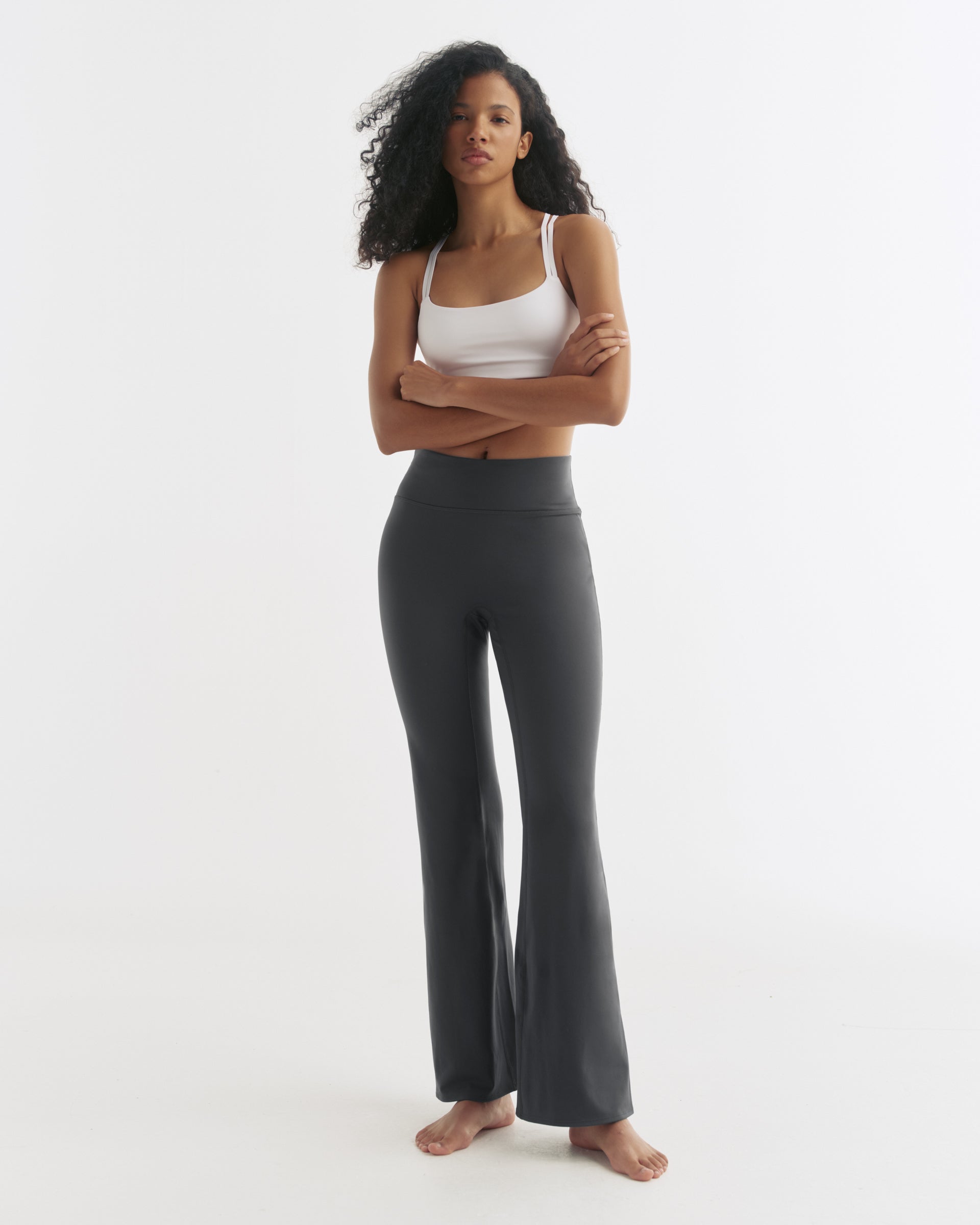 yoga dress pants Yoga Pant - Graphite Grey