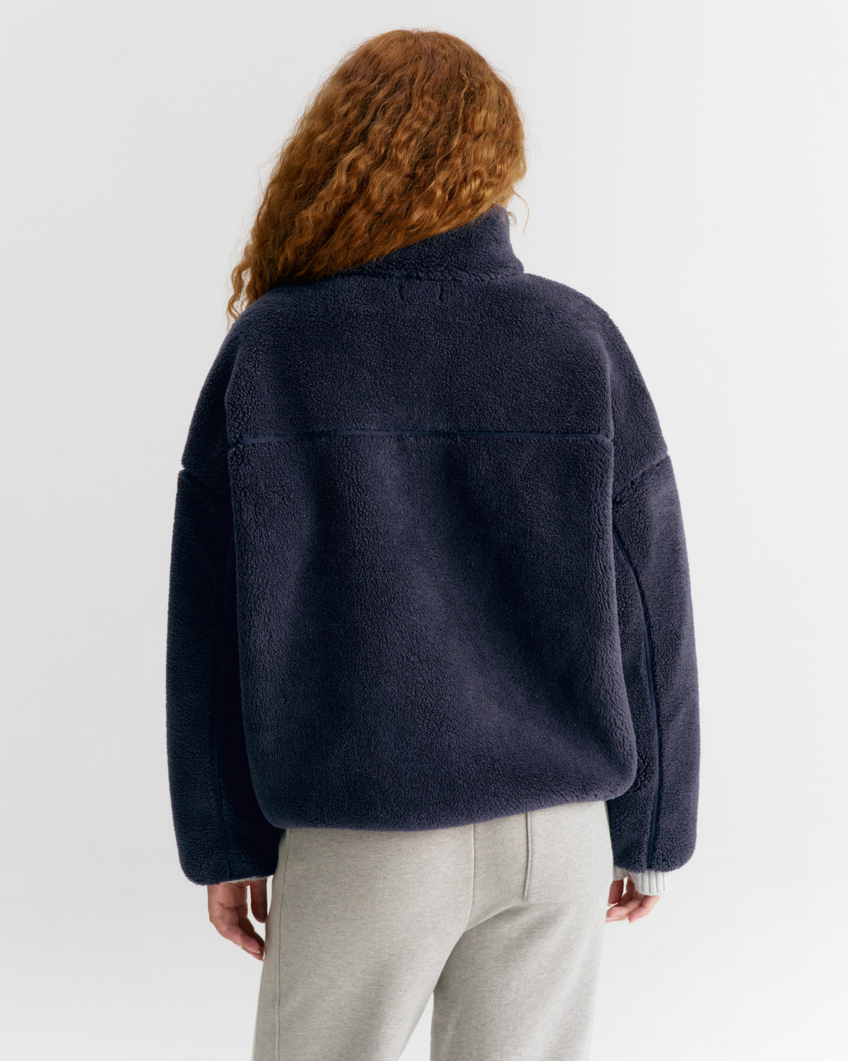 Pocket Fleece - Navy Blue