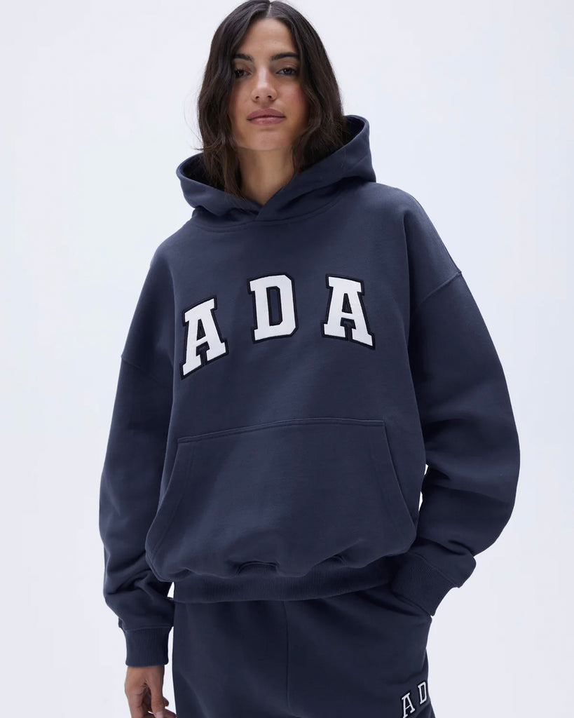 ADA Oversized Hoodie - Midnight Blue