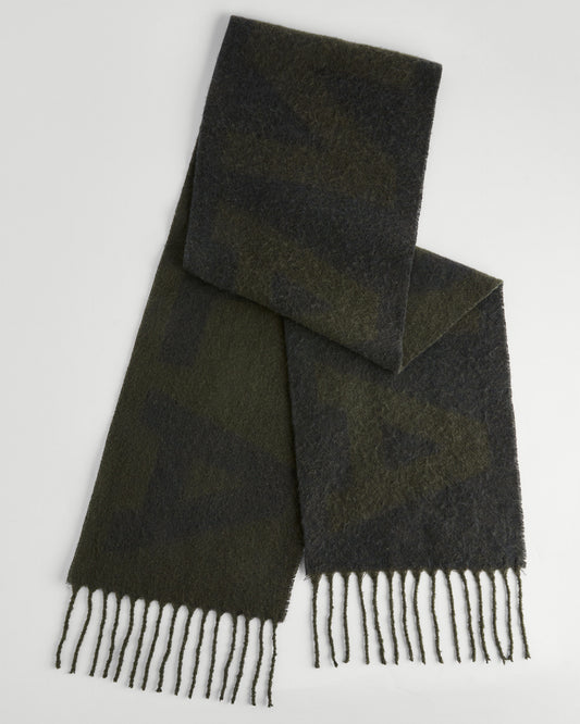 Knit Scarf - Fern Green