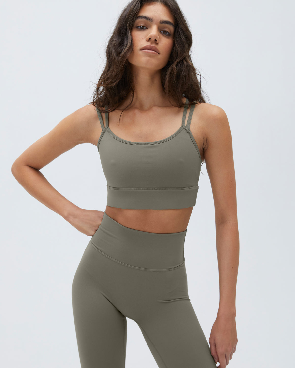 Hold Your Gaze Olive Green Leggings  Outfits with leggings, Green leggings  outfit, Green leggings