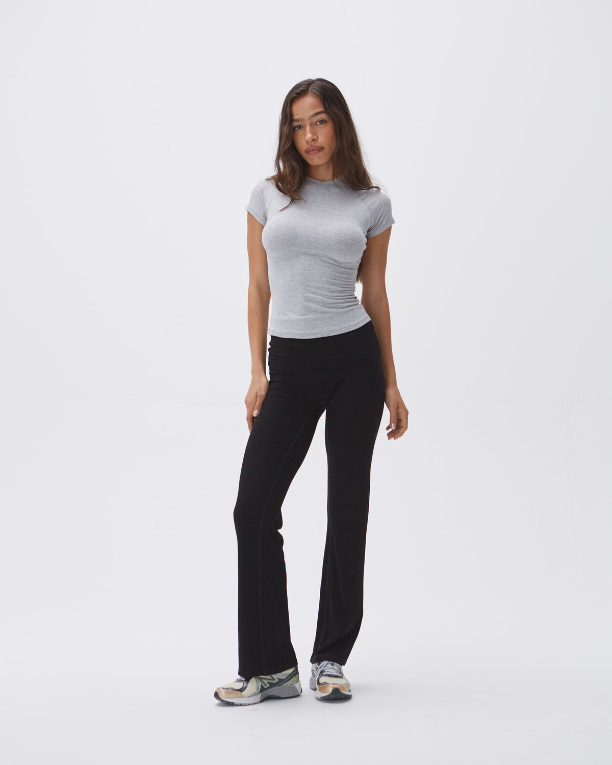 ASOS Soft Touch Leggings with Fold Over Waistband