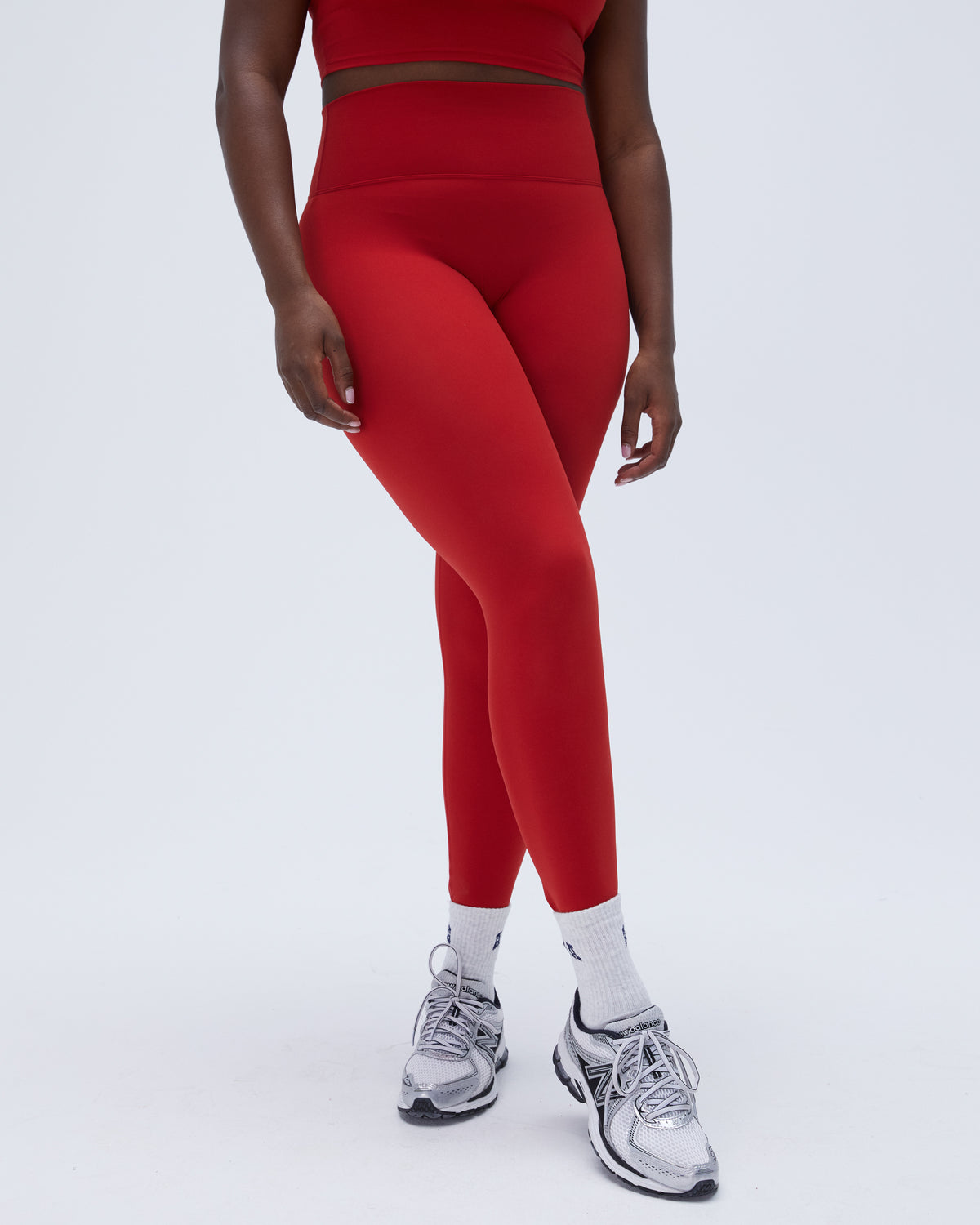 NEW AVIA Women’s XL Red Flame Capri Leggings Athleisure Gym Running Mesh  Accents