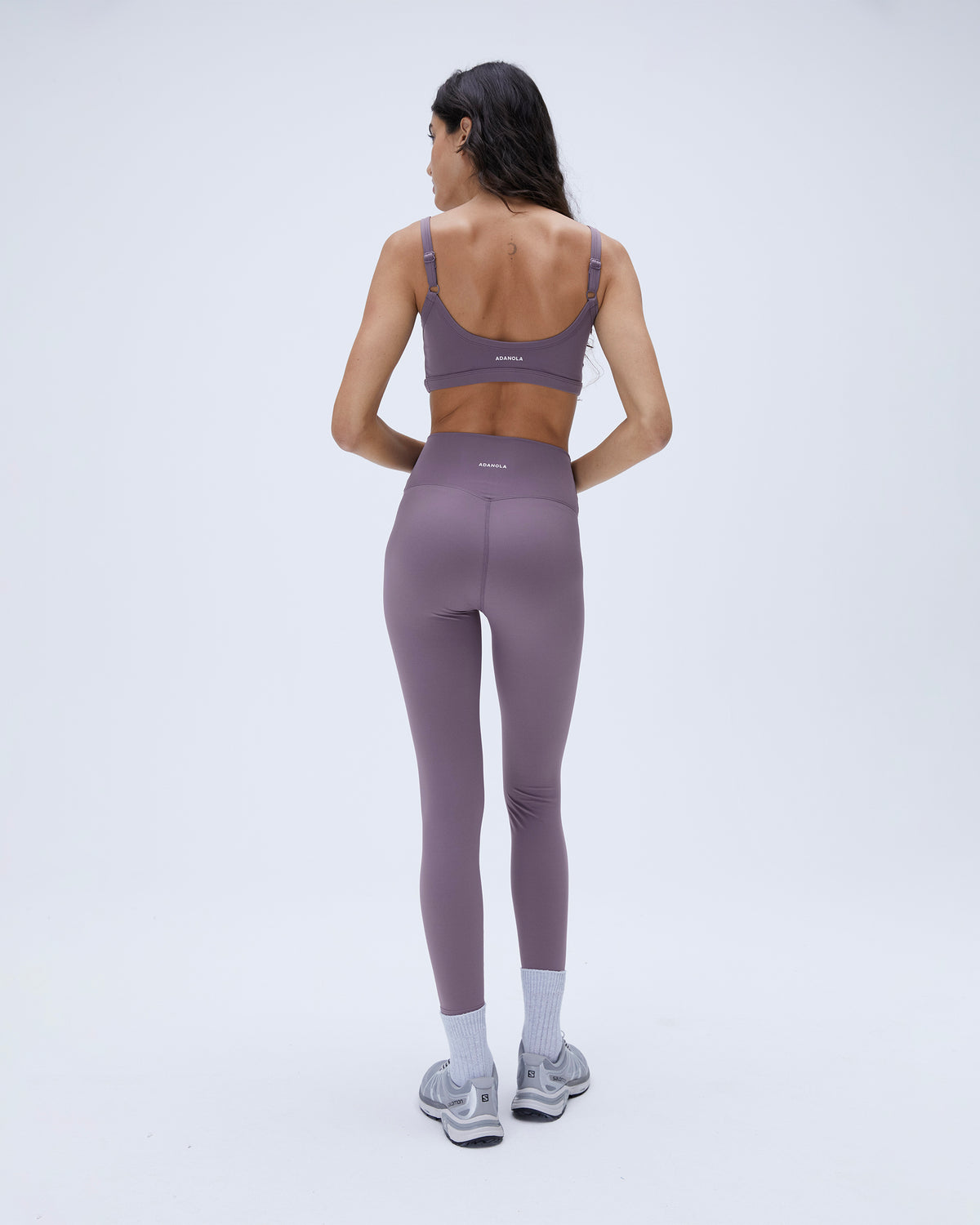 Avia Purples Camo & Black Striped Active Wear Exercise Leggings Women M  8-10 Purple Size M - $16 - From Myrna