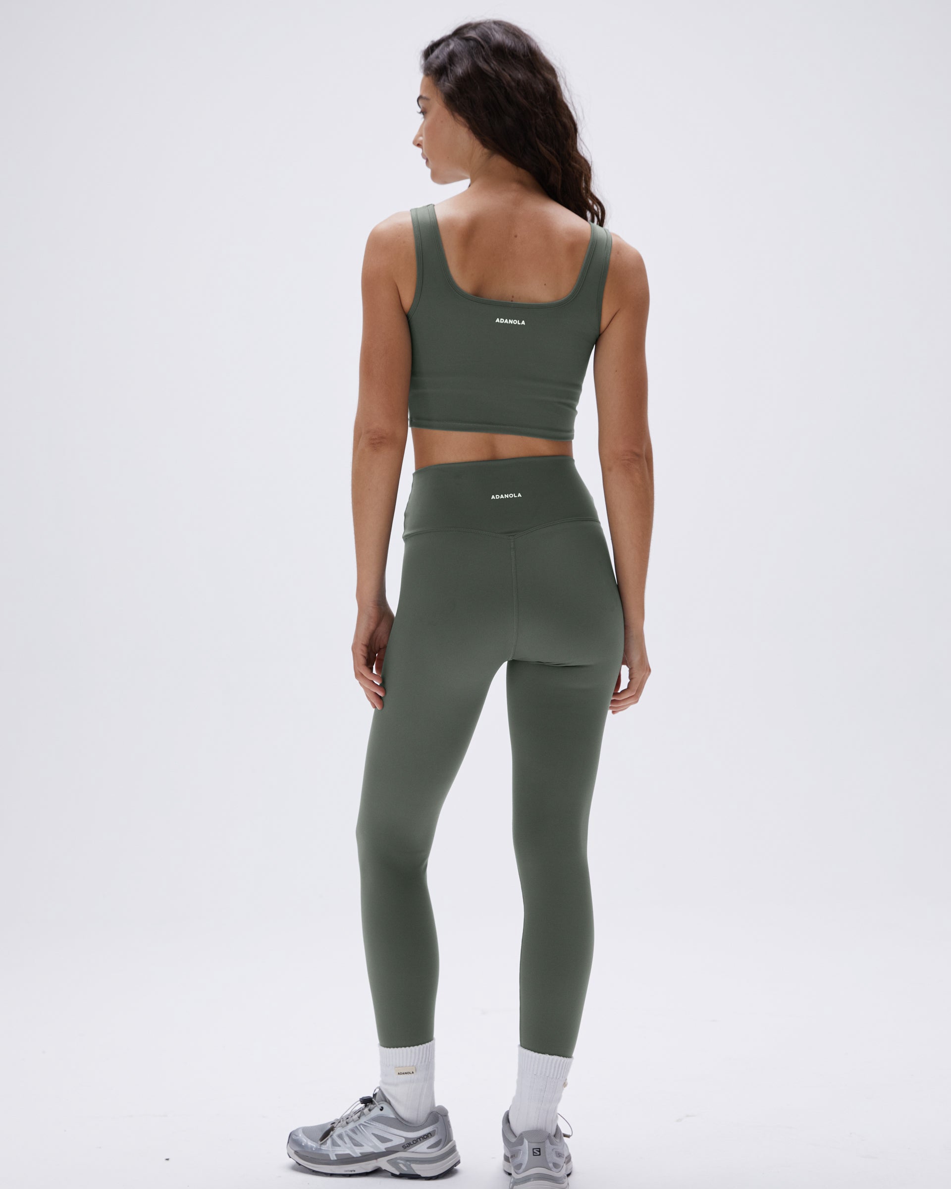 Ultimate Square Neck Bra - Sea Green