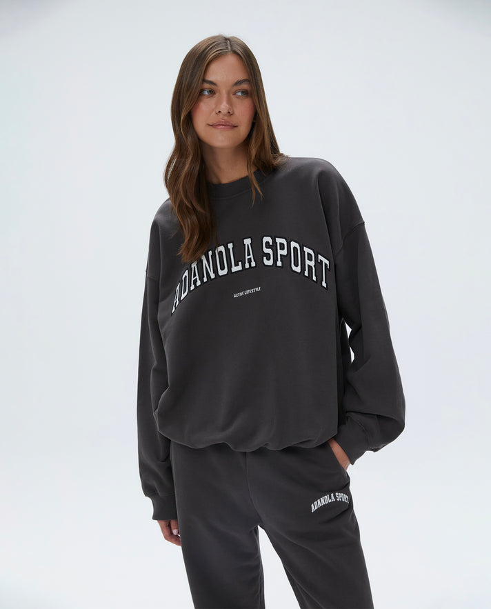 Adika racer oversized sweatshirt best sale