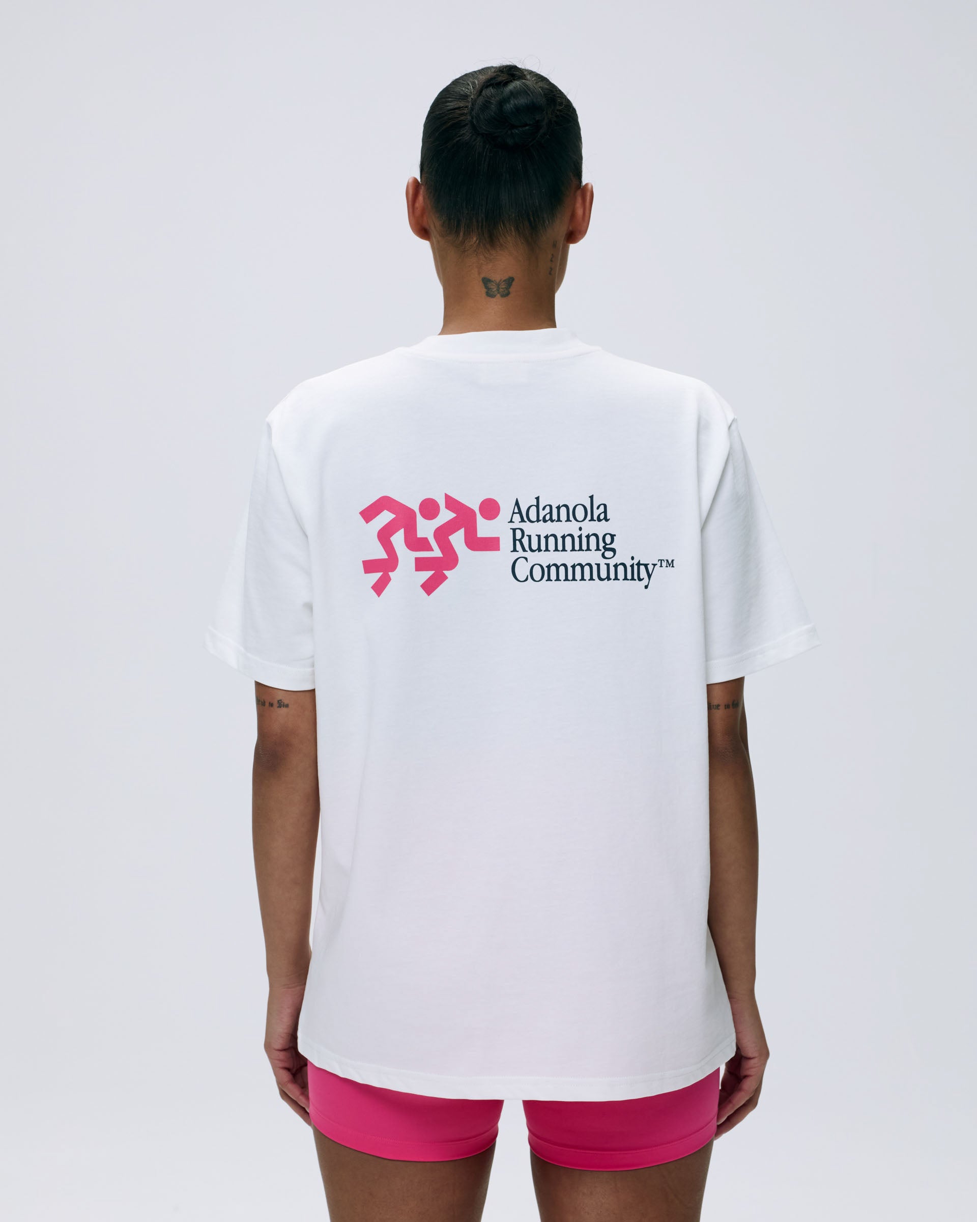 Women's Short Sleeve Oversized T-shirt - White | Adanola – Adanola