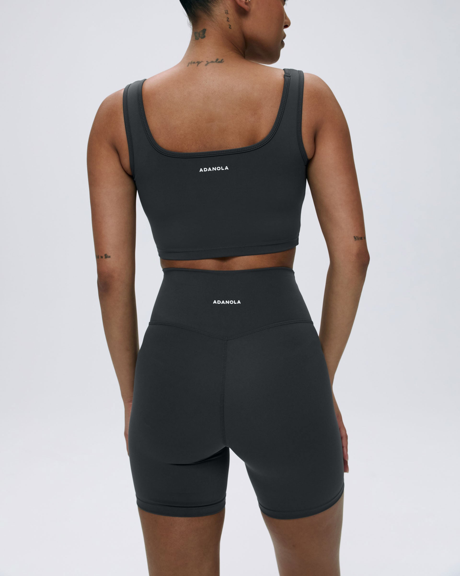 Ultimate Crop Shorts - Graphite Grey