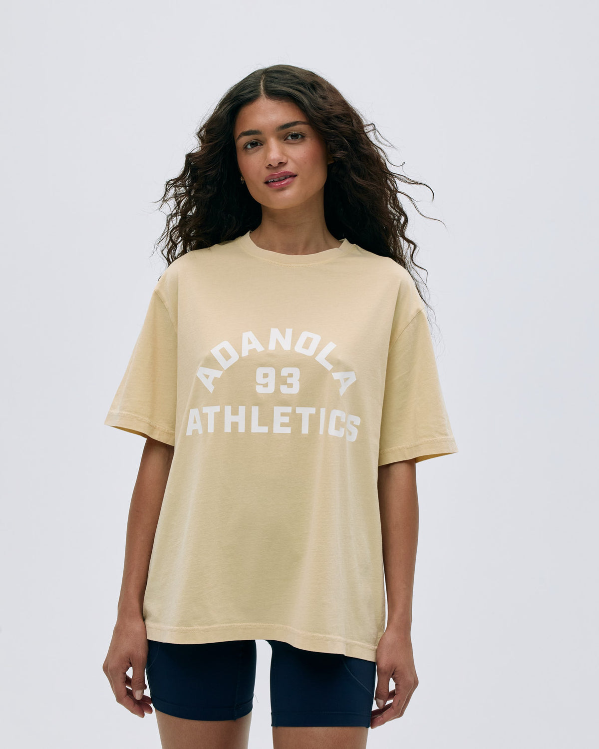 Campus Vintage Wash Lightweight T shirt Butter