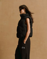 Puffer Gilet - Black