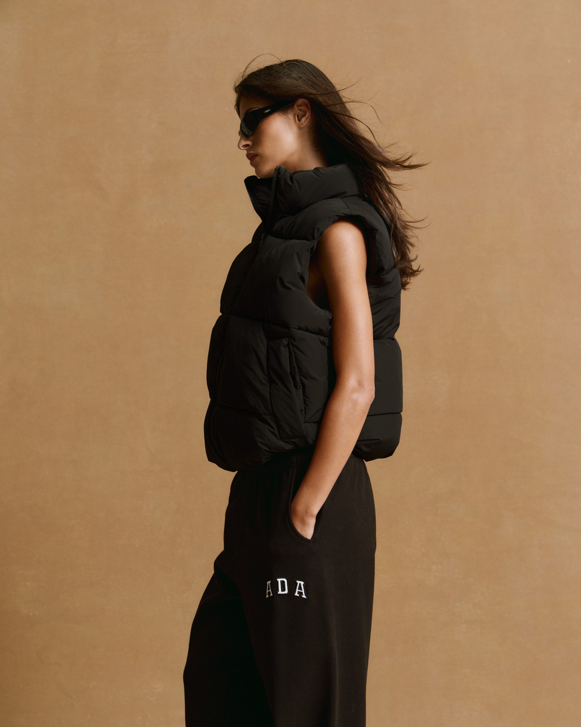 Puffer Gilet - Black