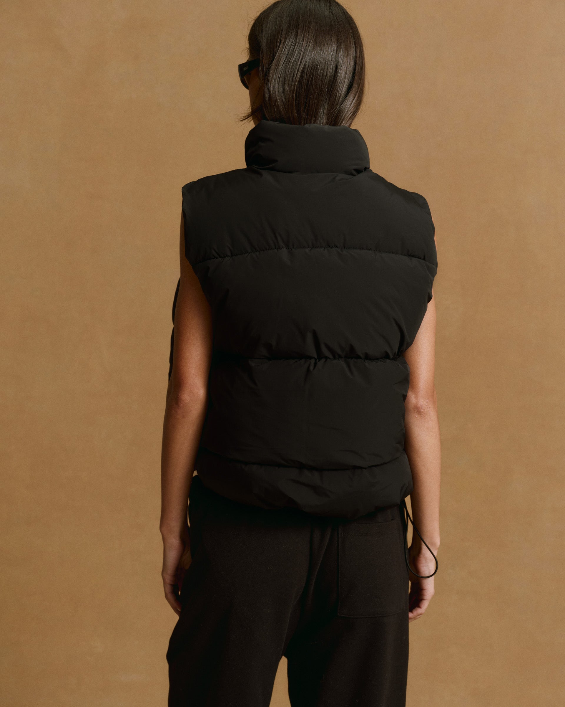 Puffer Gilet - Black