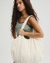 Nylon Everyday Lifestyle Bag - Marshmallow White