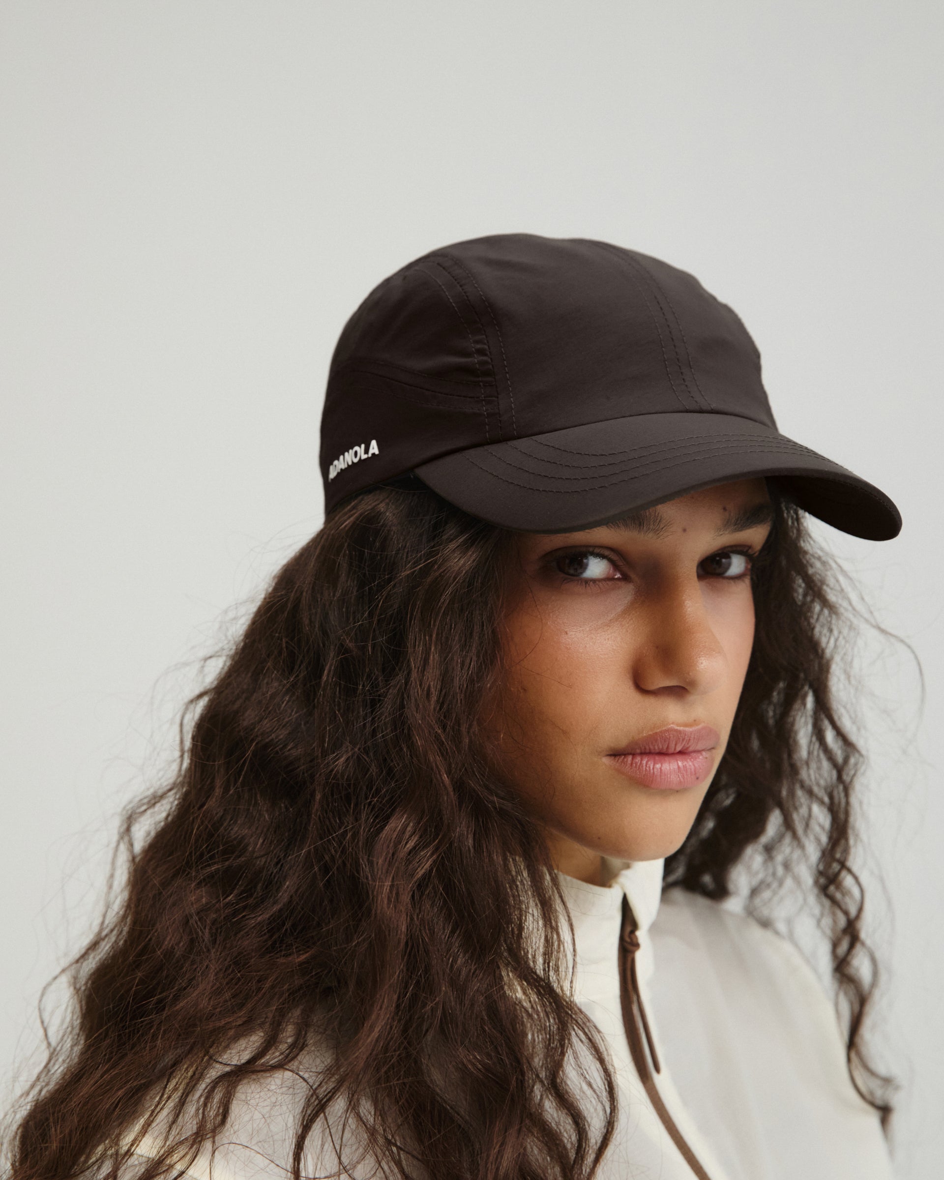 Nylon Cap - Coffee Bean