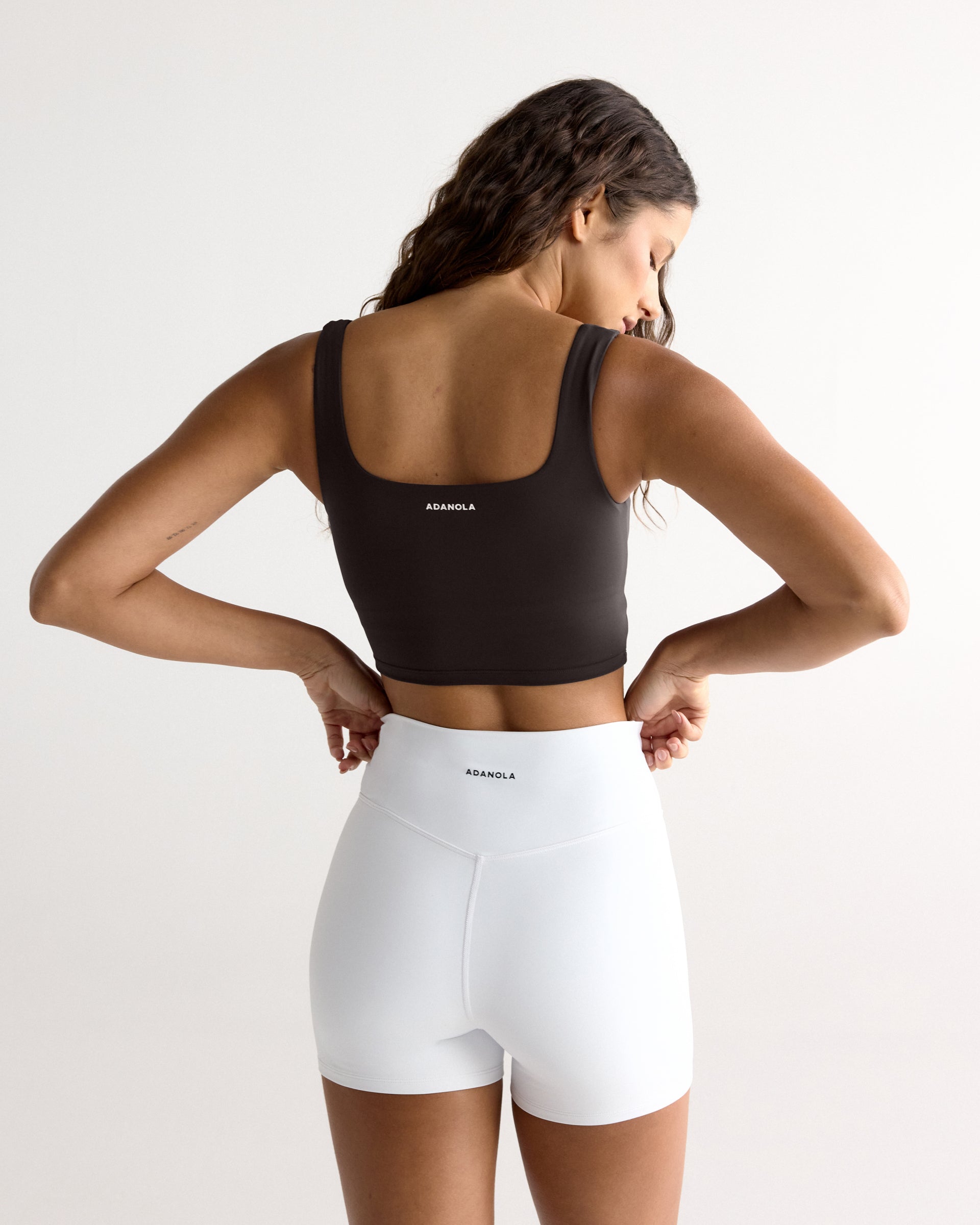 Ultimate Square Neck Bra - Coffee Bean