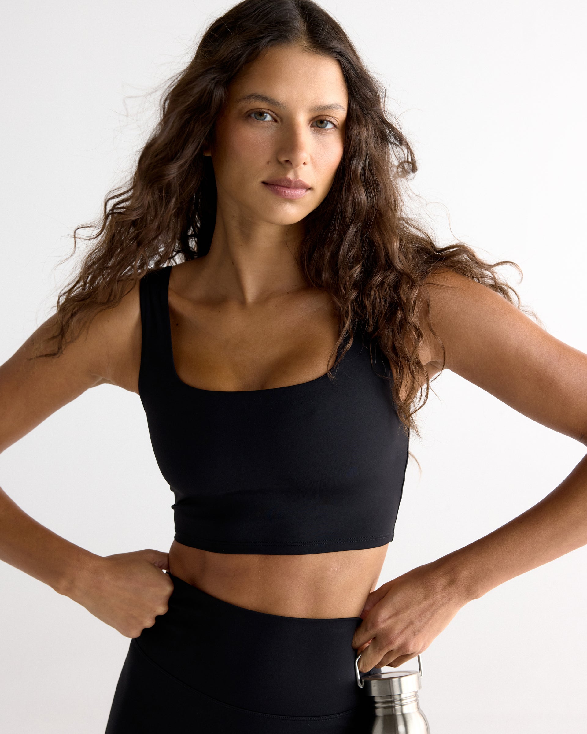 Women's Ultimate Square Neck Bra - Black | Adanola – Adanola