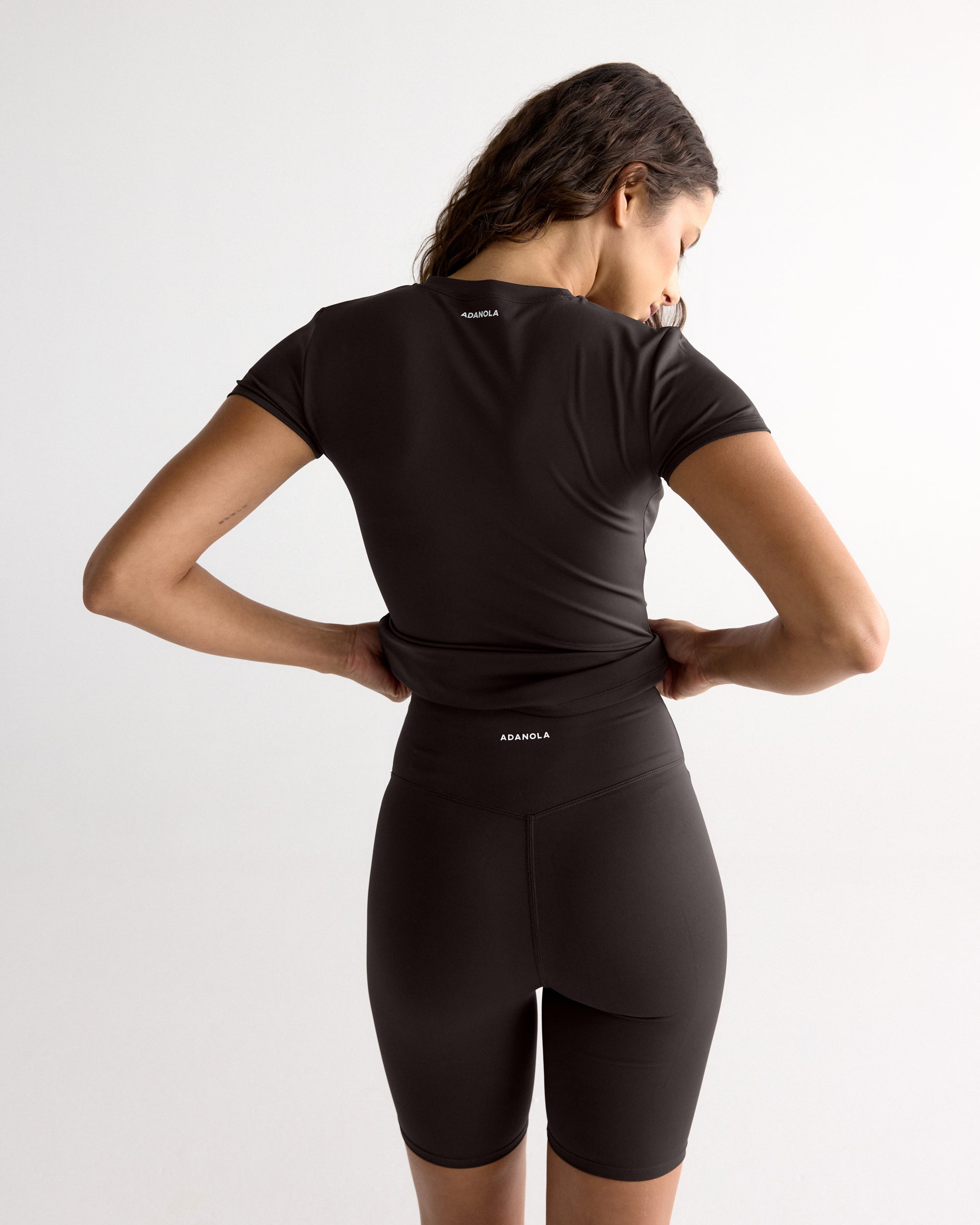 Ultimate Short Sleeve Top - Coffee Bean