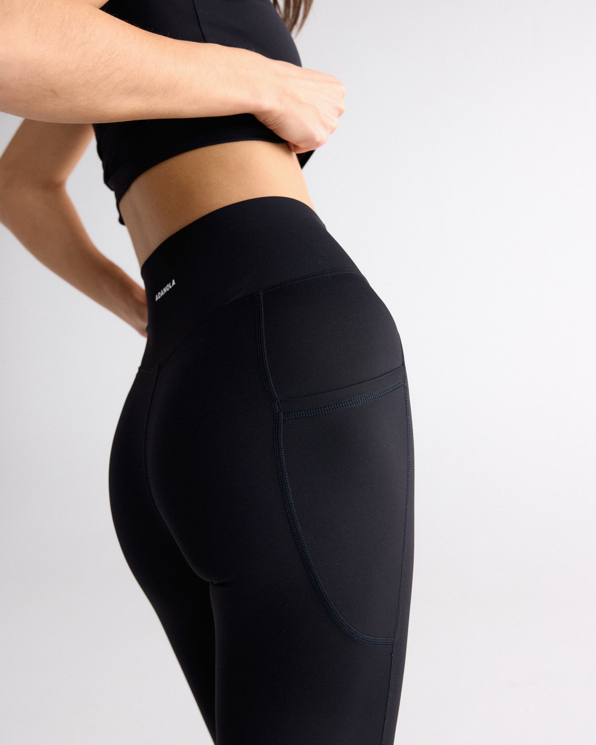 Women's Ultimate Pocket Leggings - Black | Adanola – Adanola