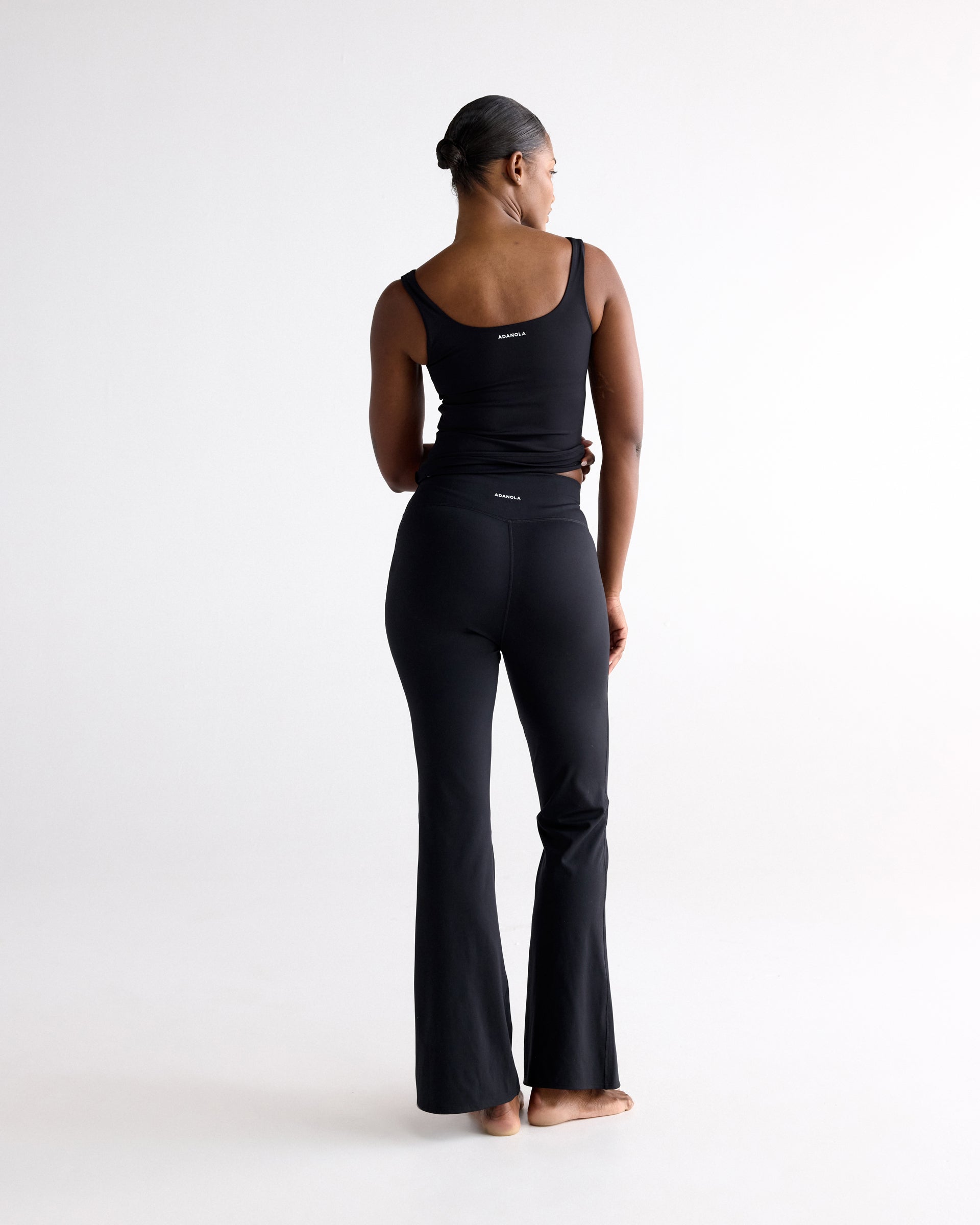Ultimate Square Neck Top - Black – Adanola