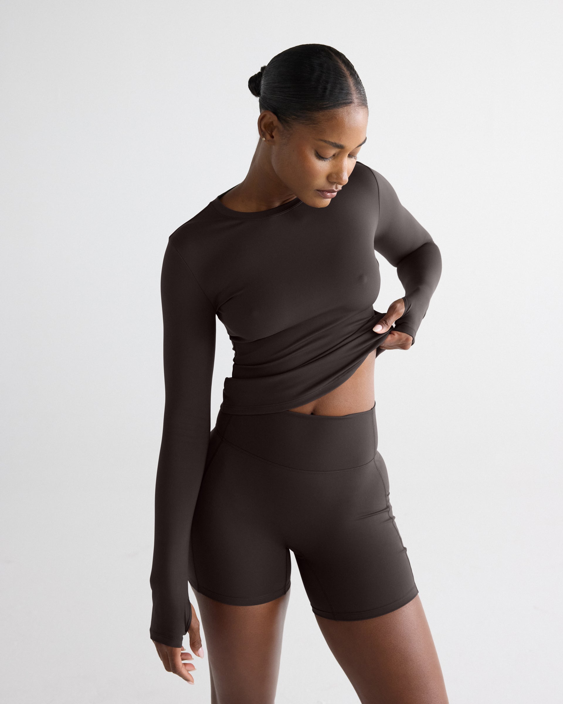 Women's Ultimate Square Neck Bra - Brown | Adanola – Adanola
