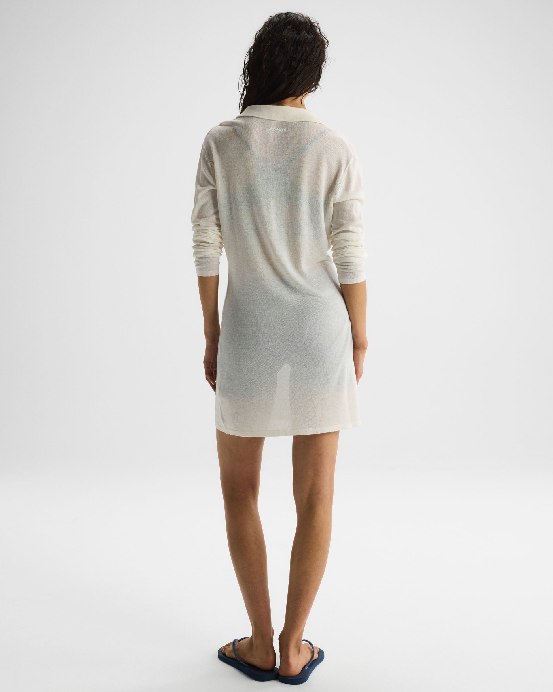 sheer collared dress Anne Fontaine - Kennah Dress for Woman - Size 10