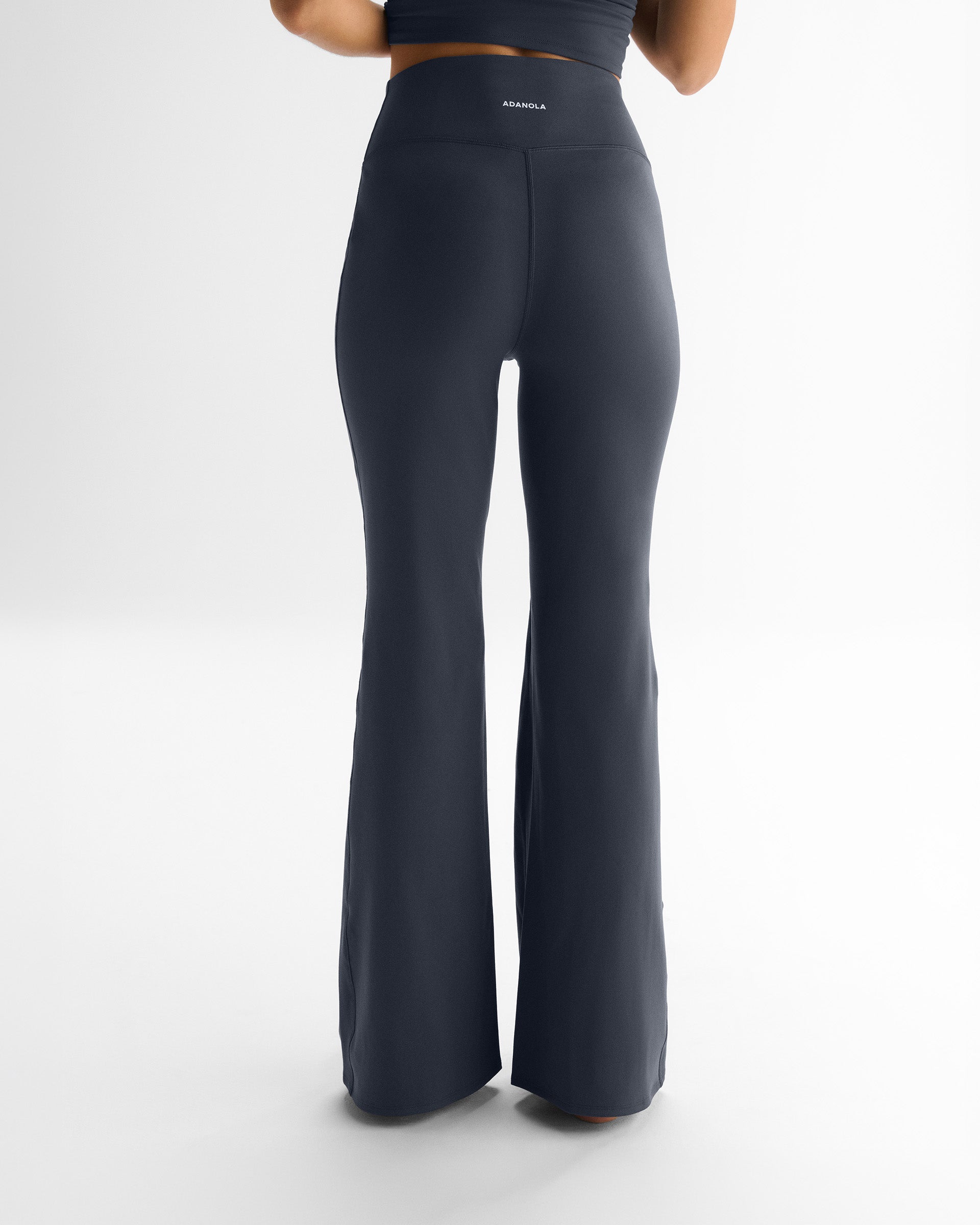 Flared Yoga Pants - Midnight Blue – Adanola