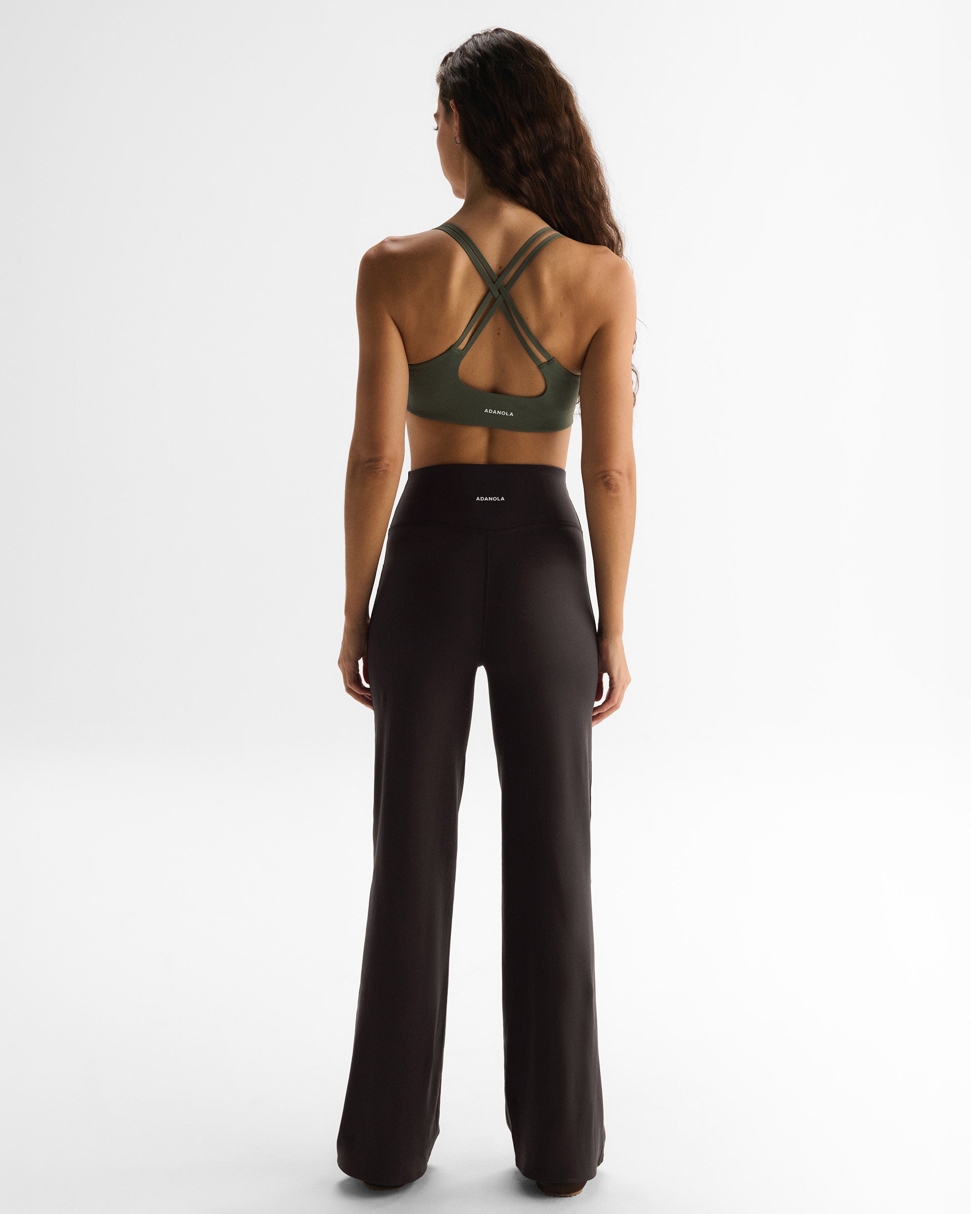 Women's Yoga Pants - Coffee Bean | Adanola – Adanola