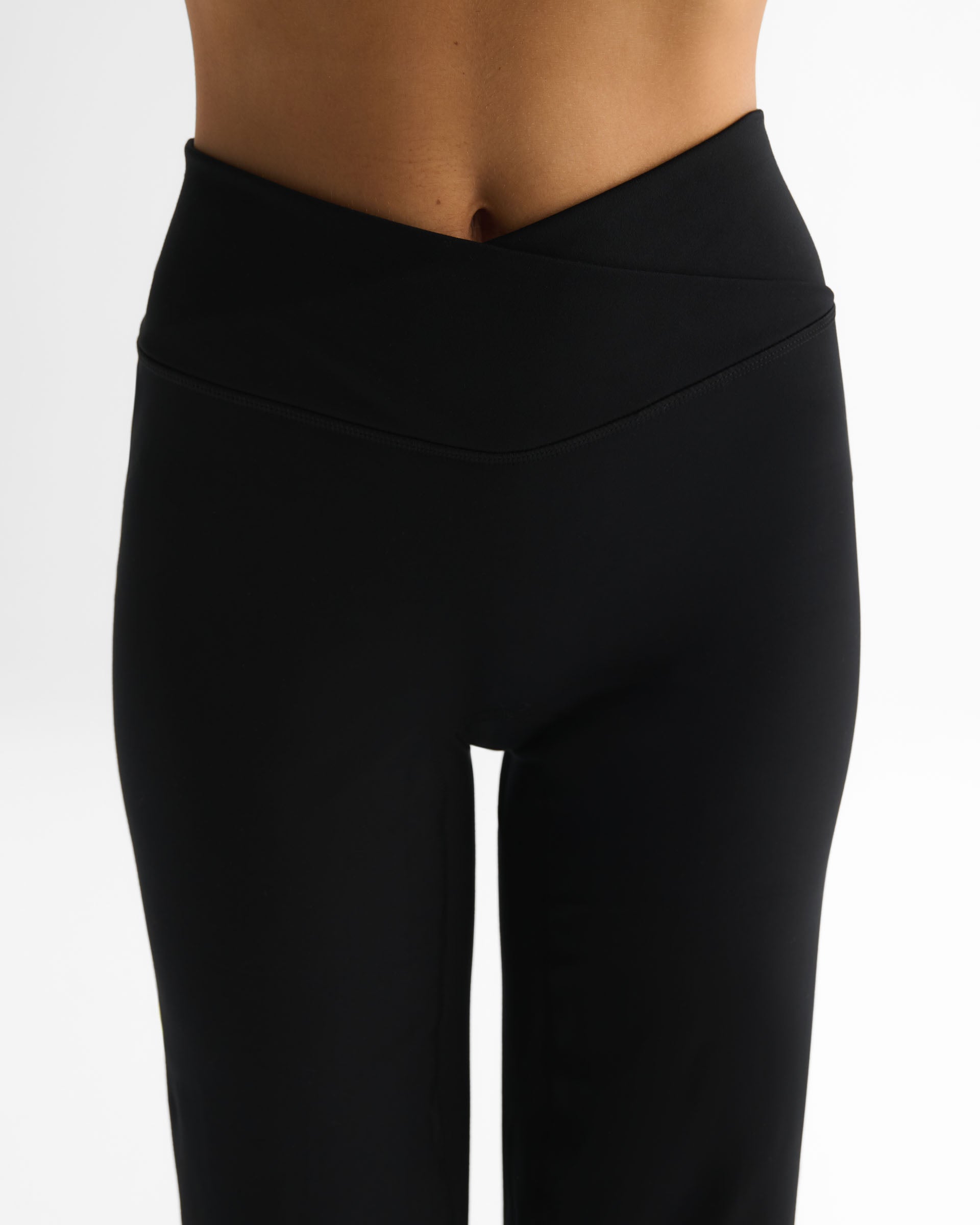 Adanola アダノーラ レギンス ヨガ XS Wrap Yoga Pants - Black – Adanola