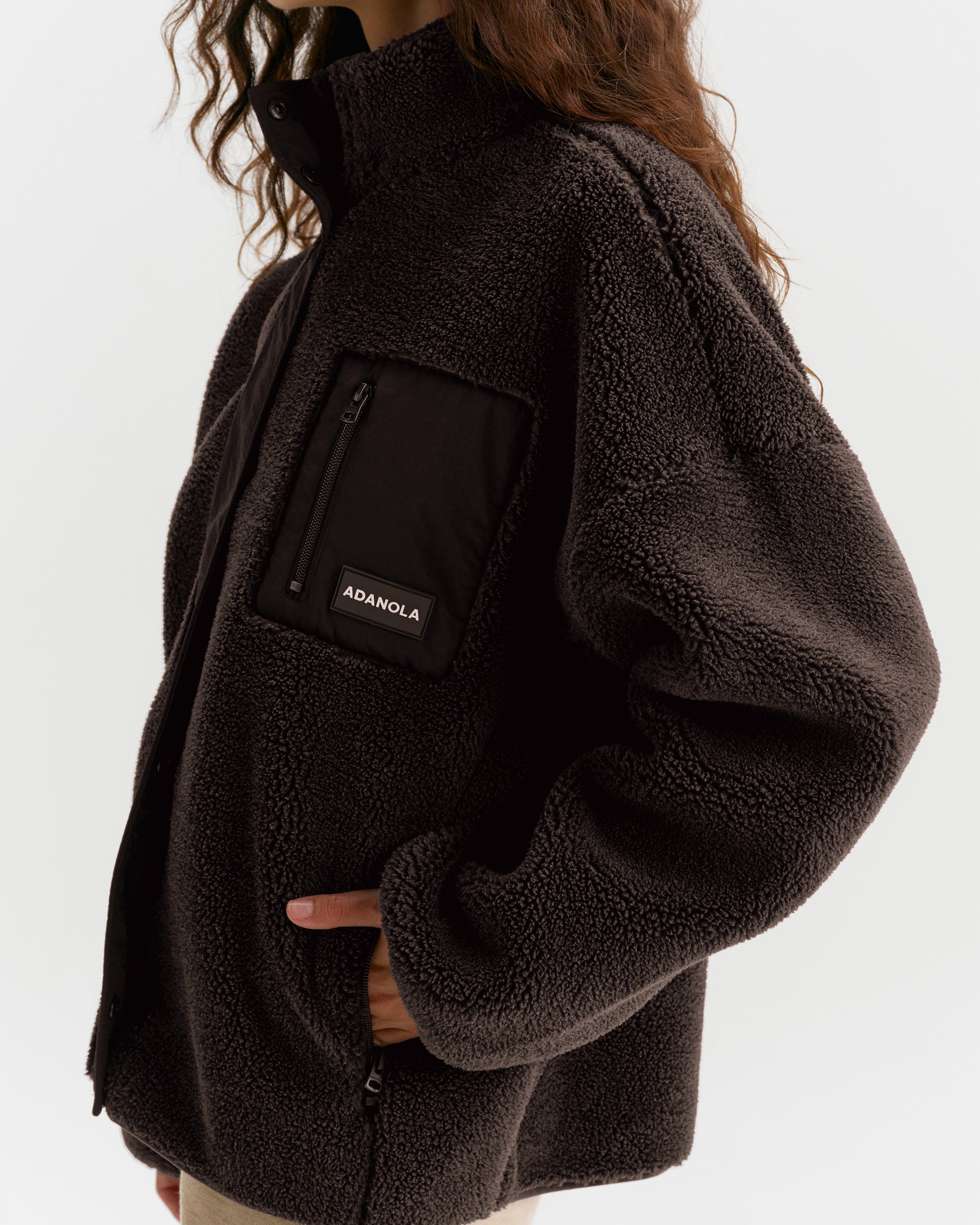 Pocket Fleece - Coffee Bean