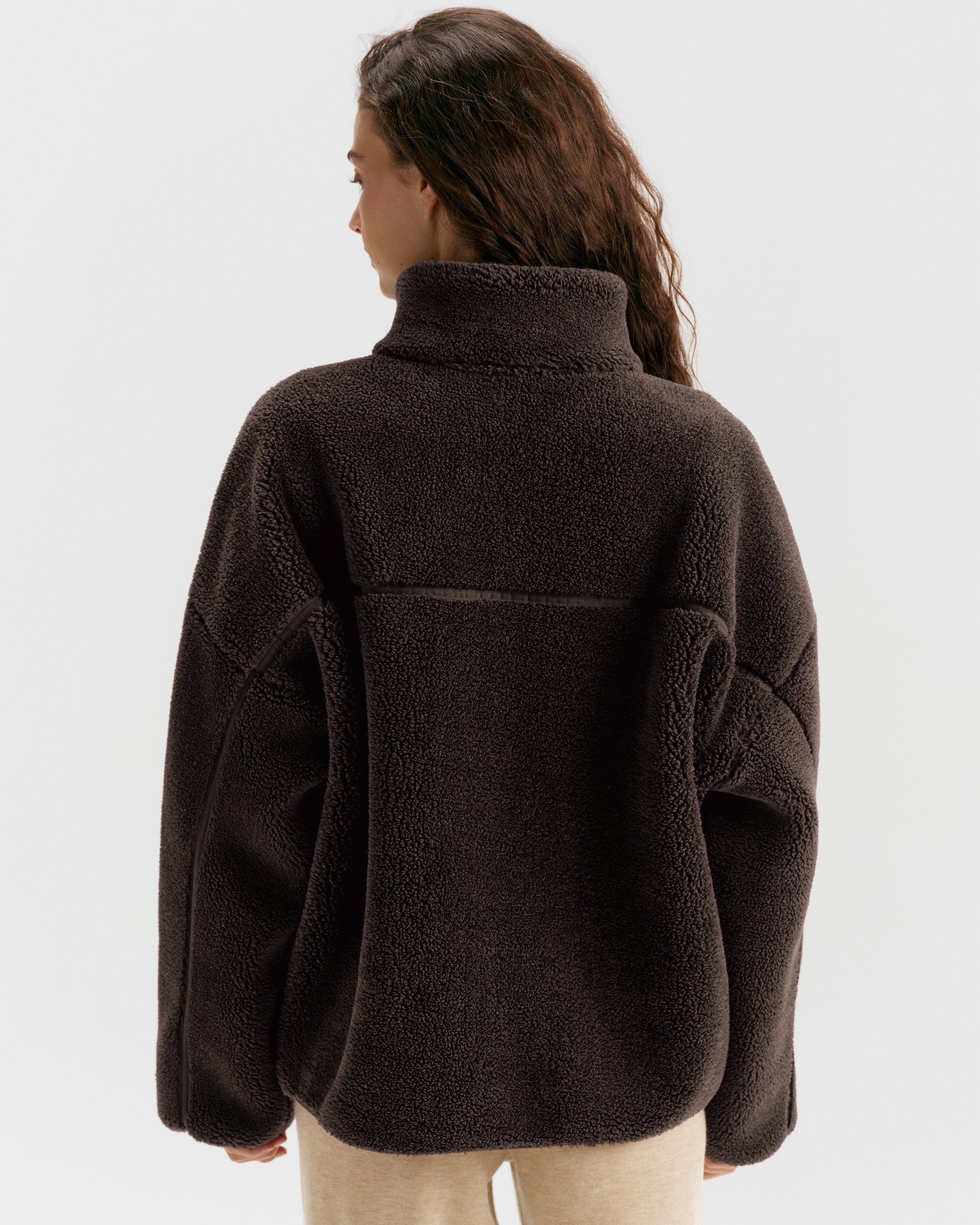 Pocket Fleece - Coffee Bean