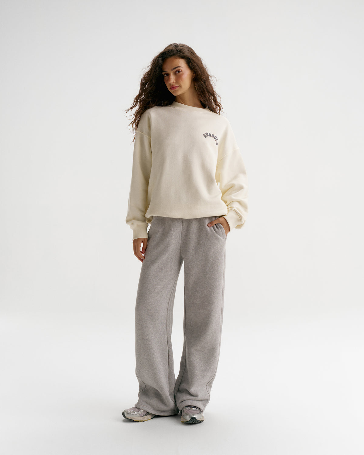 Classic Oversized Sweatshirt - Marshmallow White