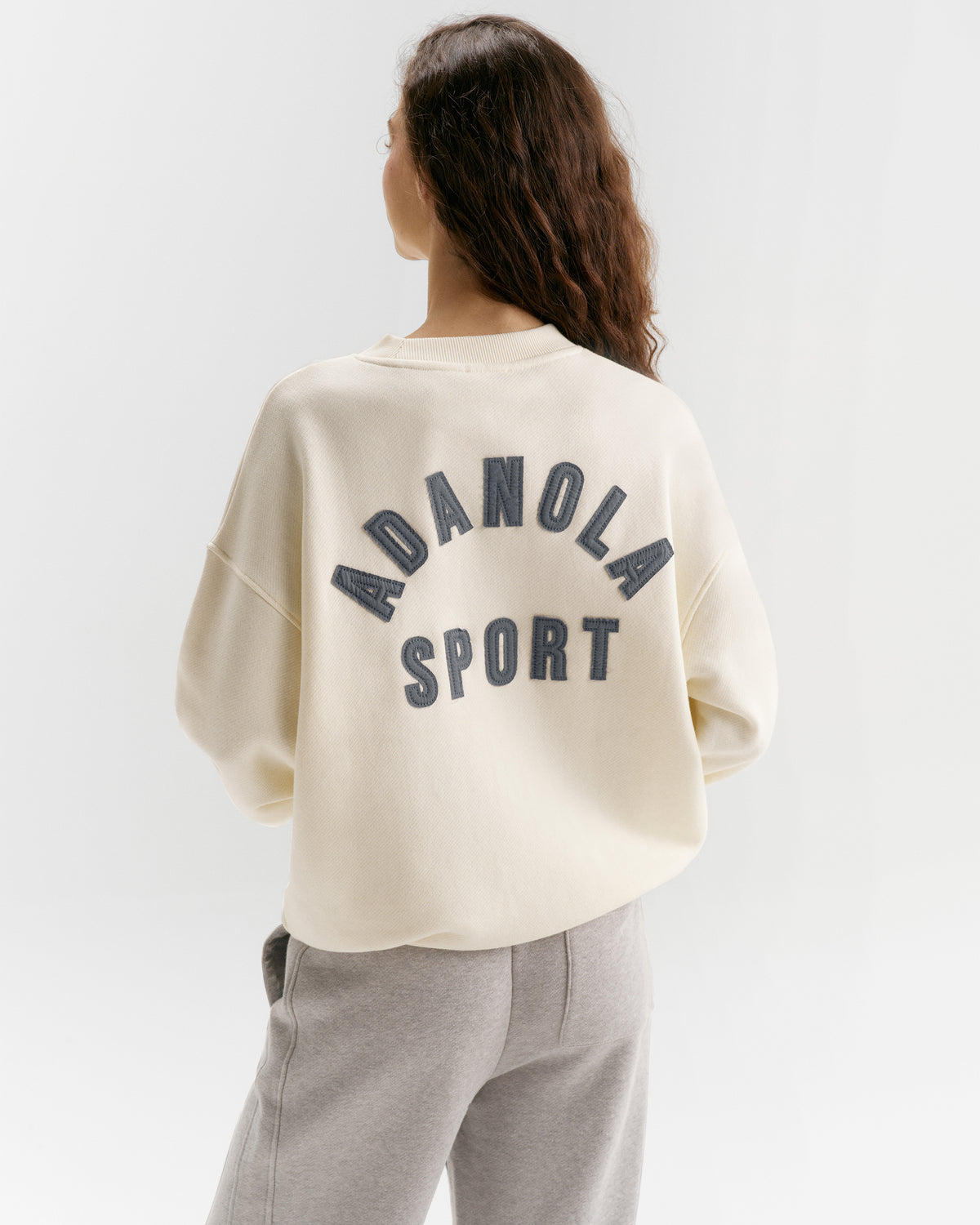 Classic Oversized Sweatshirt - Marshmallow White