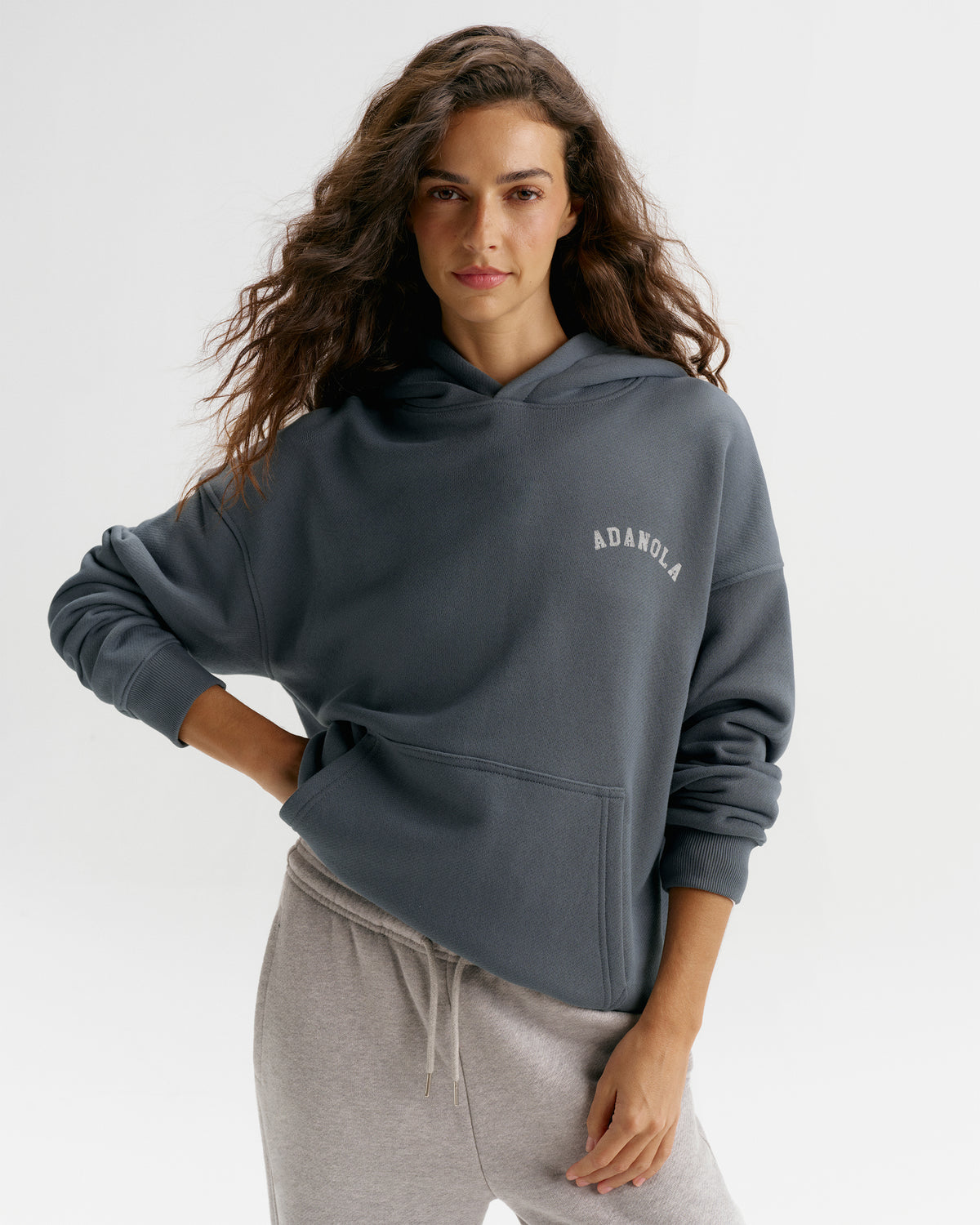 Classic Oversized Hoodie - Storm Blue