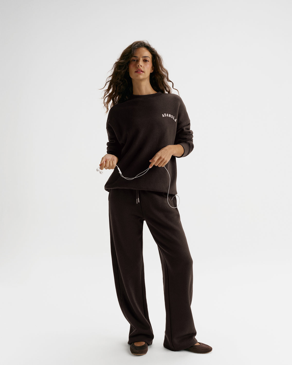 Classic Oversized Sweatshirt - Coffee Bean