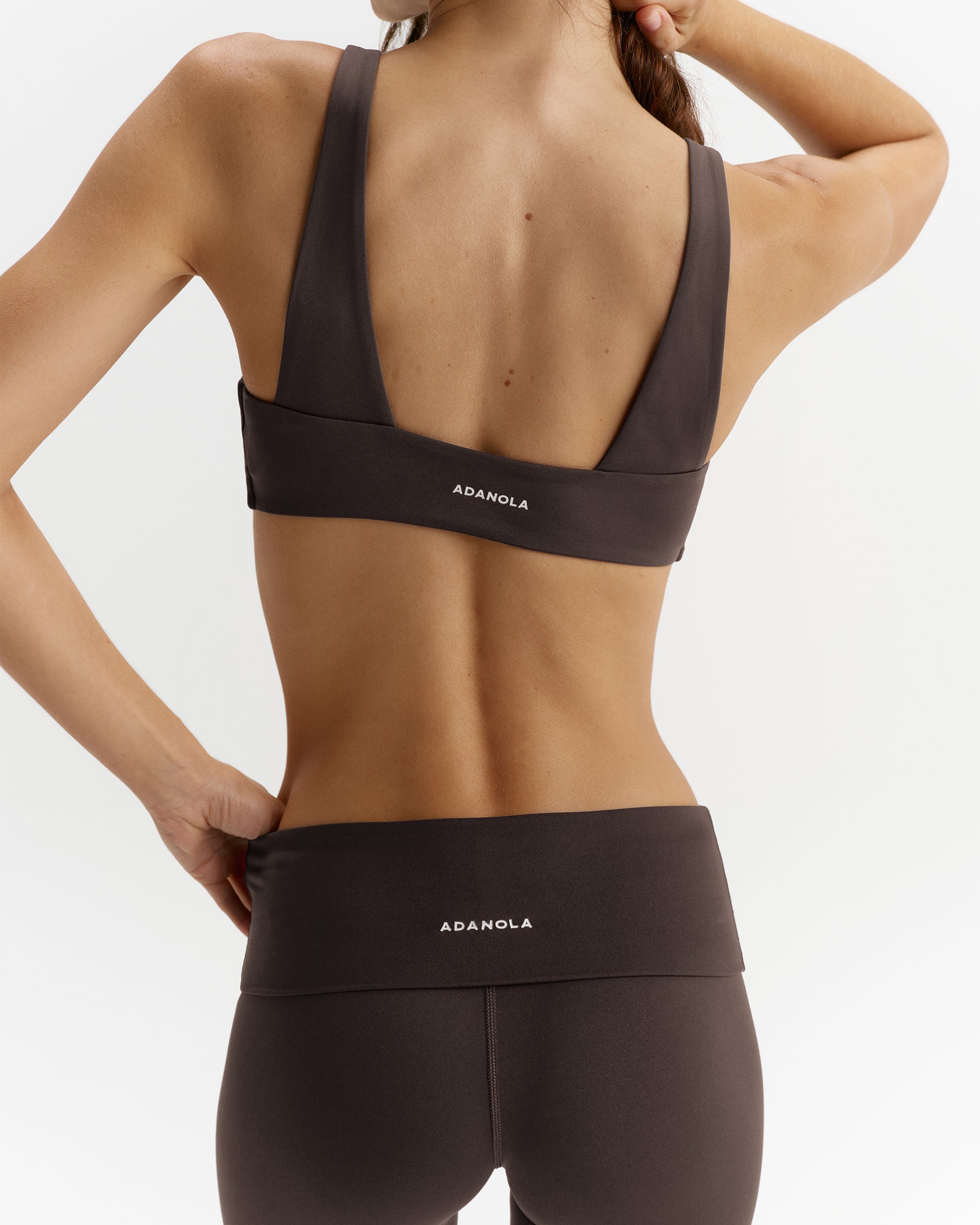 Ultimate Twist Front Bra - Coffee Bean