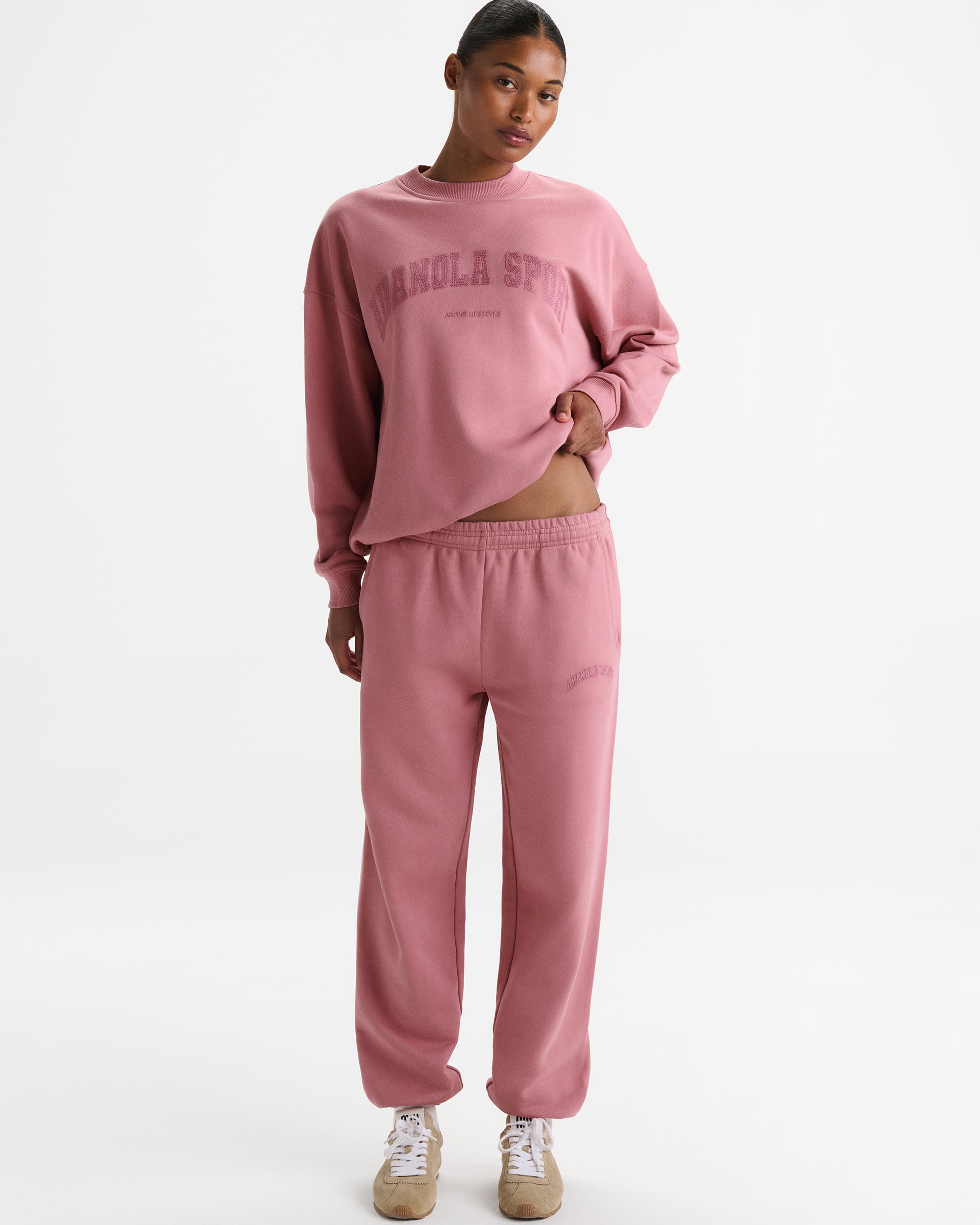 AS Sweatpants - Dusty Pink