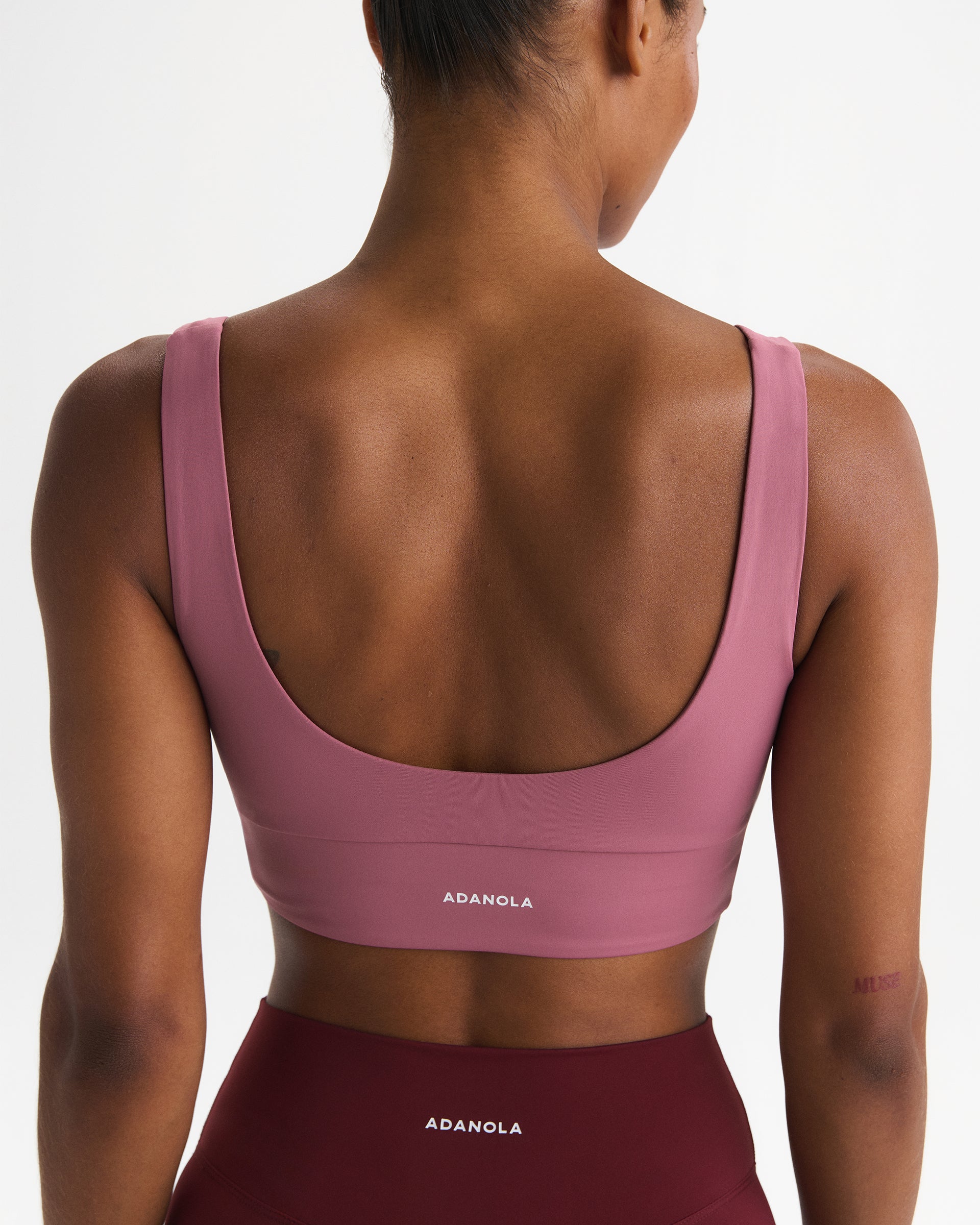 Ultimate V-Neck Bra - Deep Pink