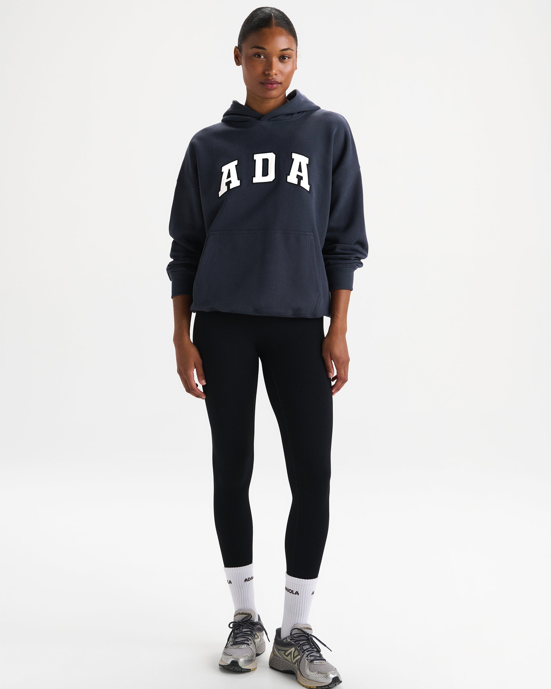 ADA Oversized Hoodie - Midnight Blue