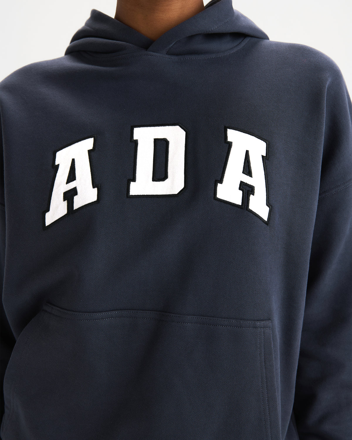 ADA Oversized Hoodie - Midnight Blue