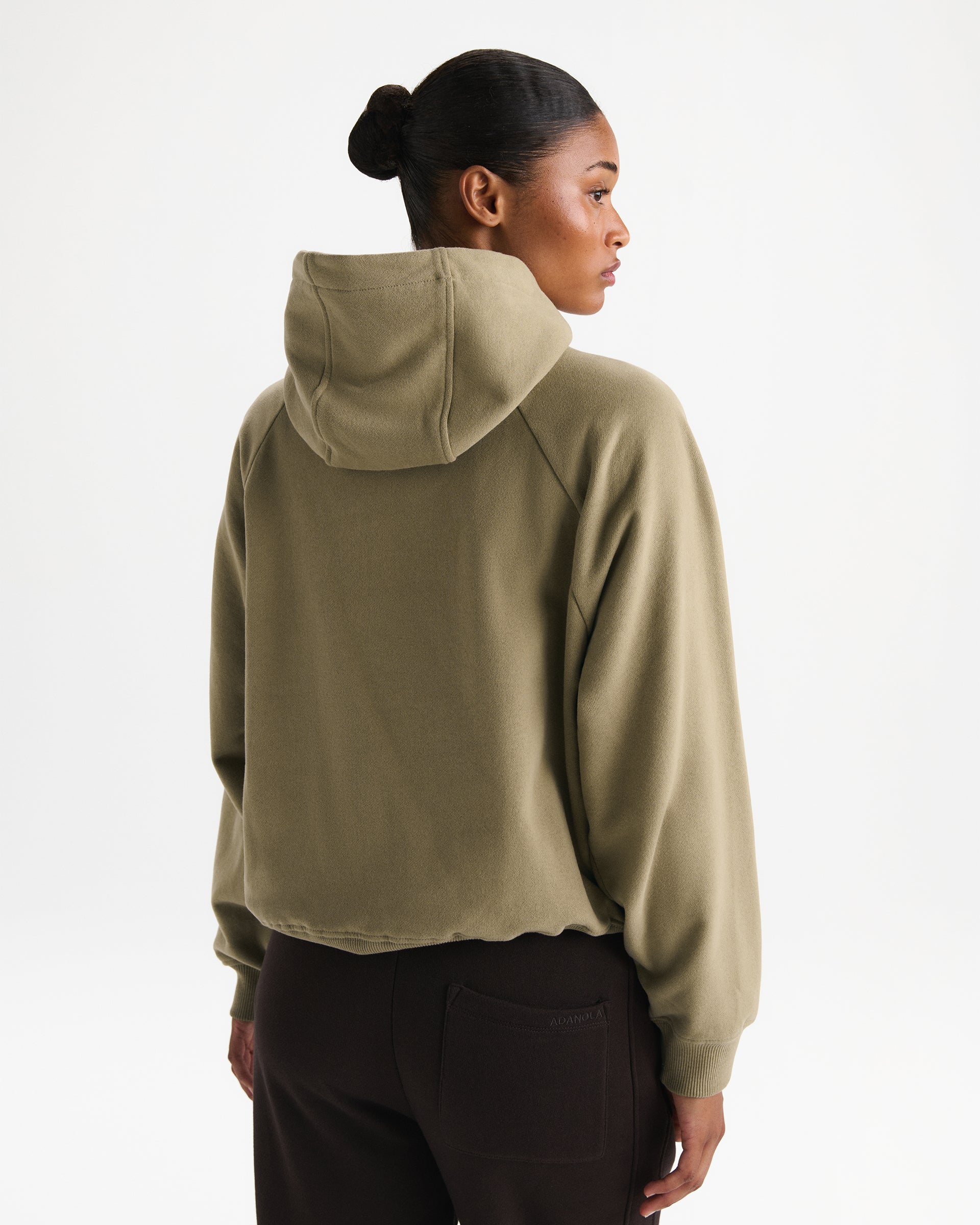 Loose Fit Hoodie Pistachio Green