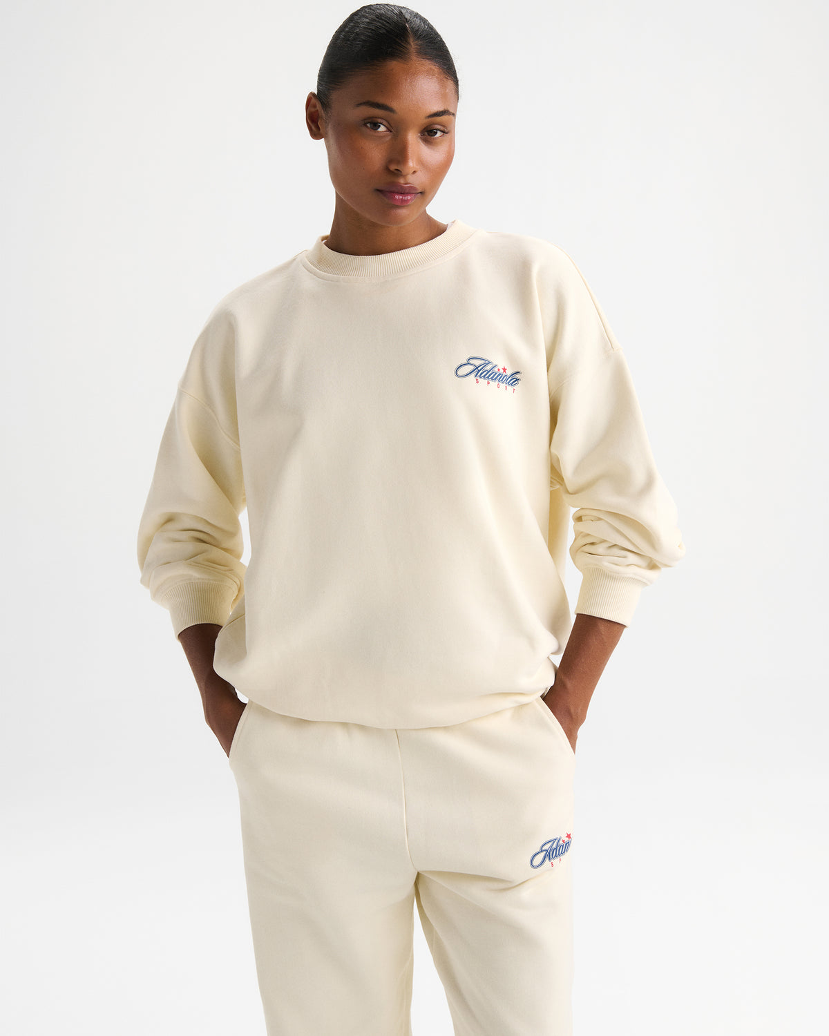 Oversized Sweatshirt - Marshmallow White