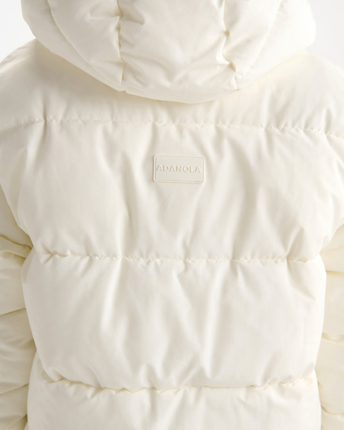Hooded Puffer Jacket - Marshmallow White