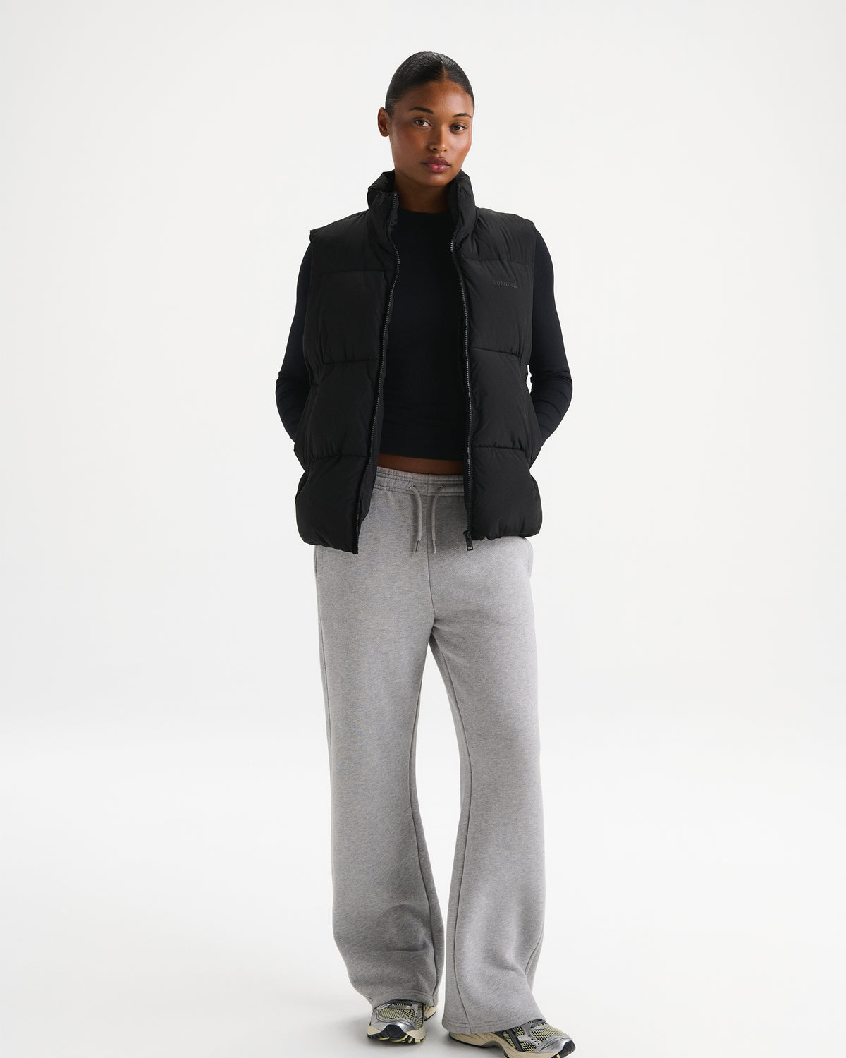Puffer Gilet - Black