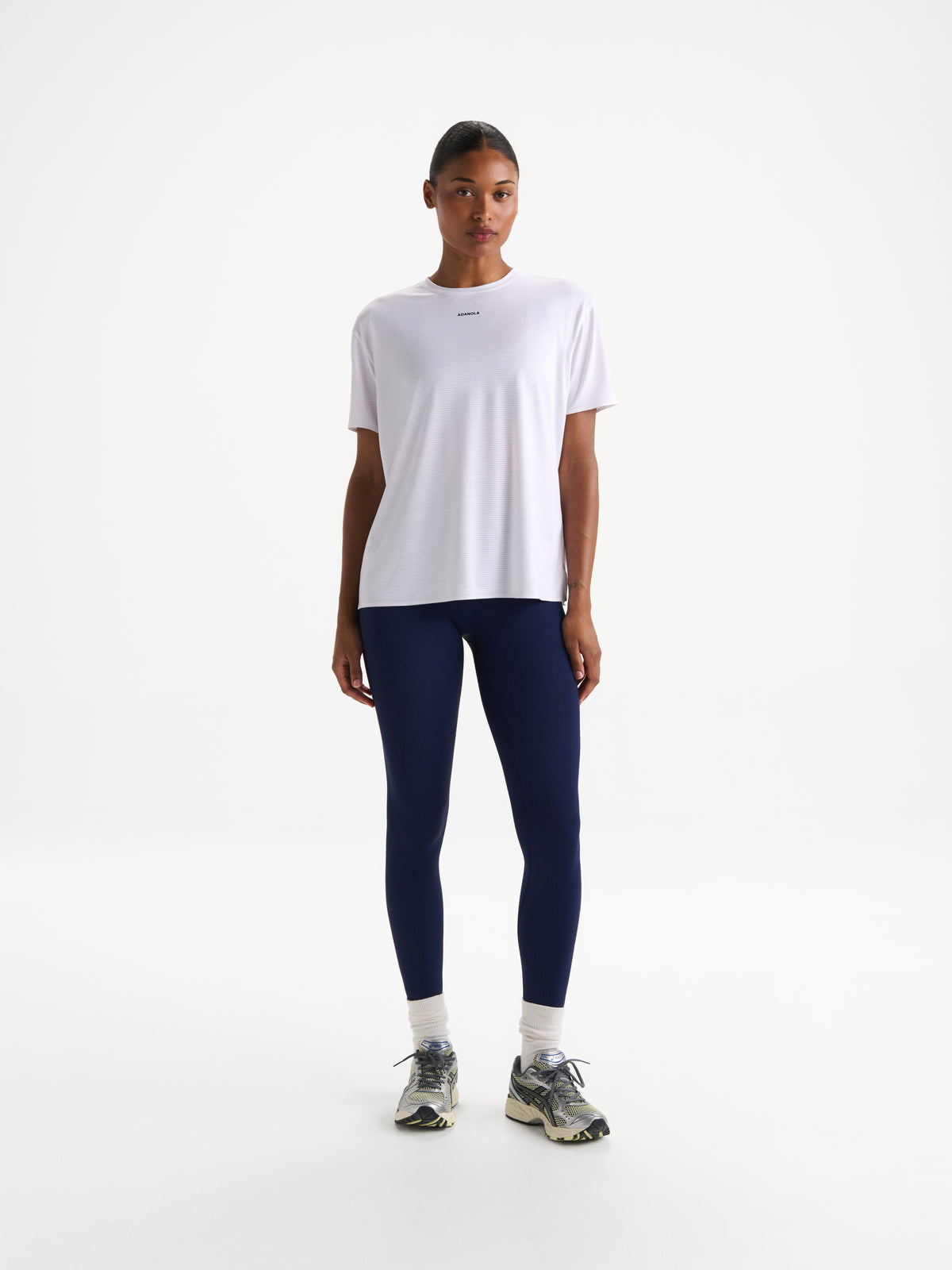 Mesh Active Short Sleeve T-shirt - White