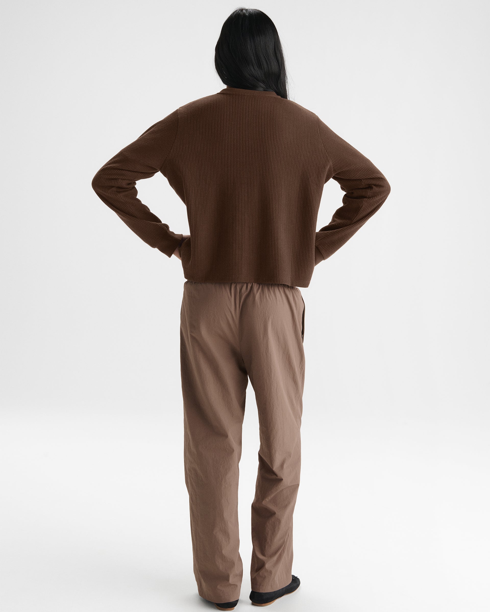 Track Pants - Mink Brown